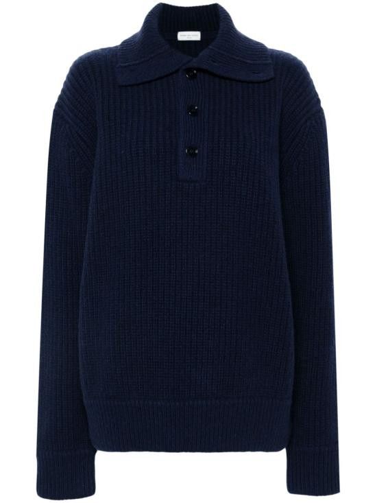 Dries Van Noten DRIES VAN NOTEN Men Sweater 2420212559705 MUDRA501 Blue Size US L / EU 52-54 / 3 - 1 Thumbnail