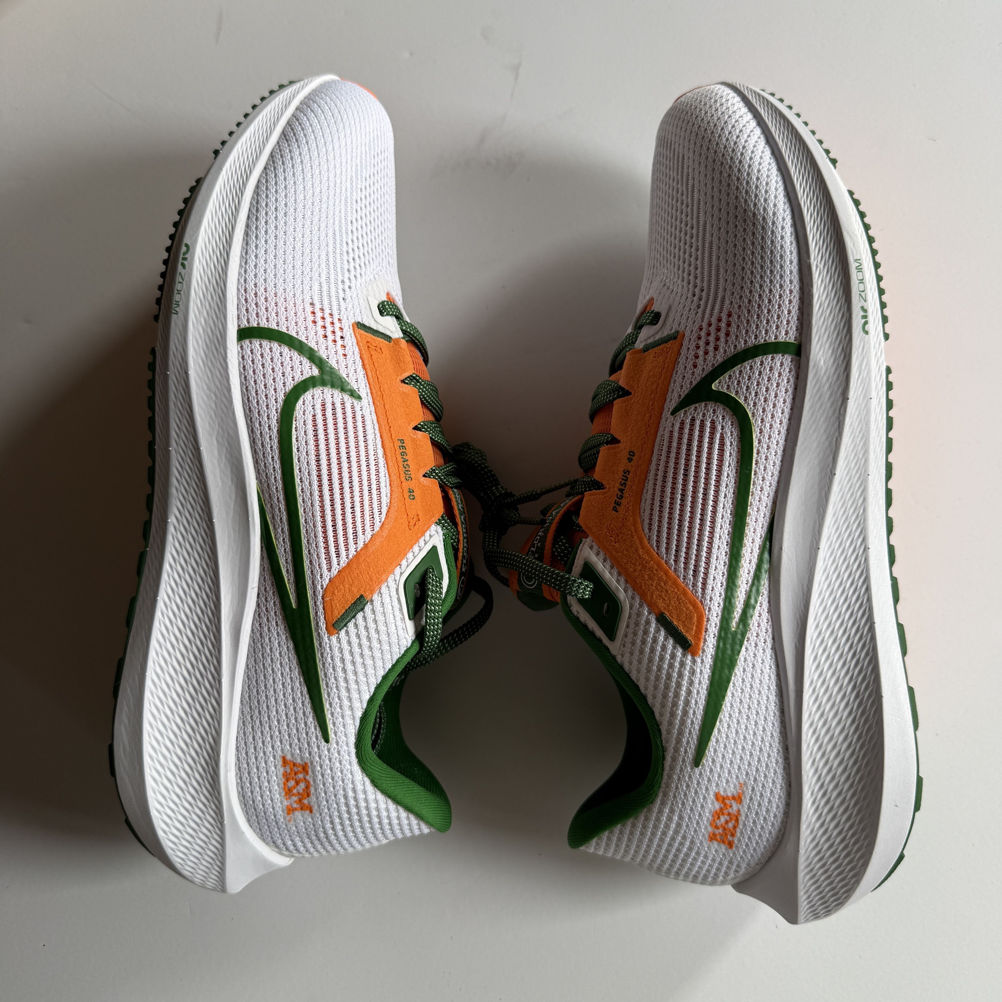 Nike NIKE Air Zoom Pegasus 40 FAMU Running Shoe Size US 10 / EU 43 - 6 Thumbnail