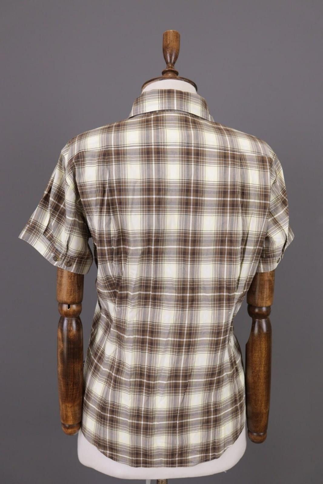 Fjallraven Fjall Raven Brown Check Hiking Button Blouse Shirt Size L Size L / US 10 / IT 46 - 7 Thumbnail