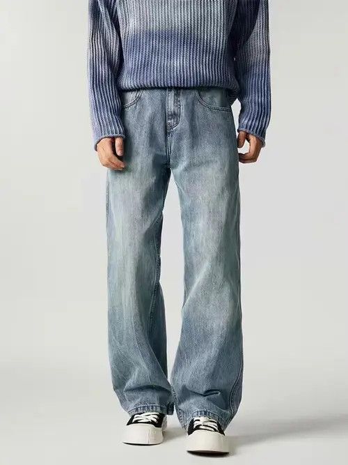 Japanese Brand Kiuchi x Honji Vintage street washed and worn loose jeans Size US 30 / EU 46 - 3 Thumbnail