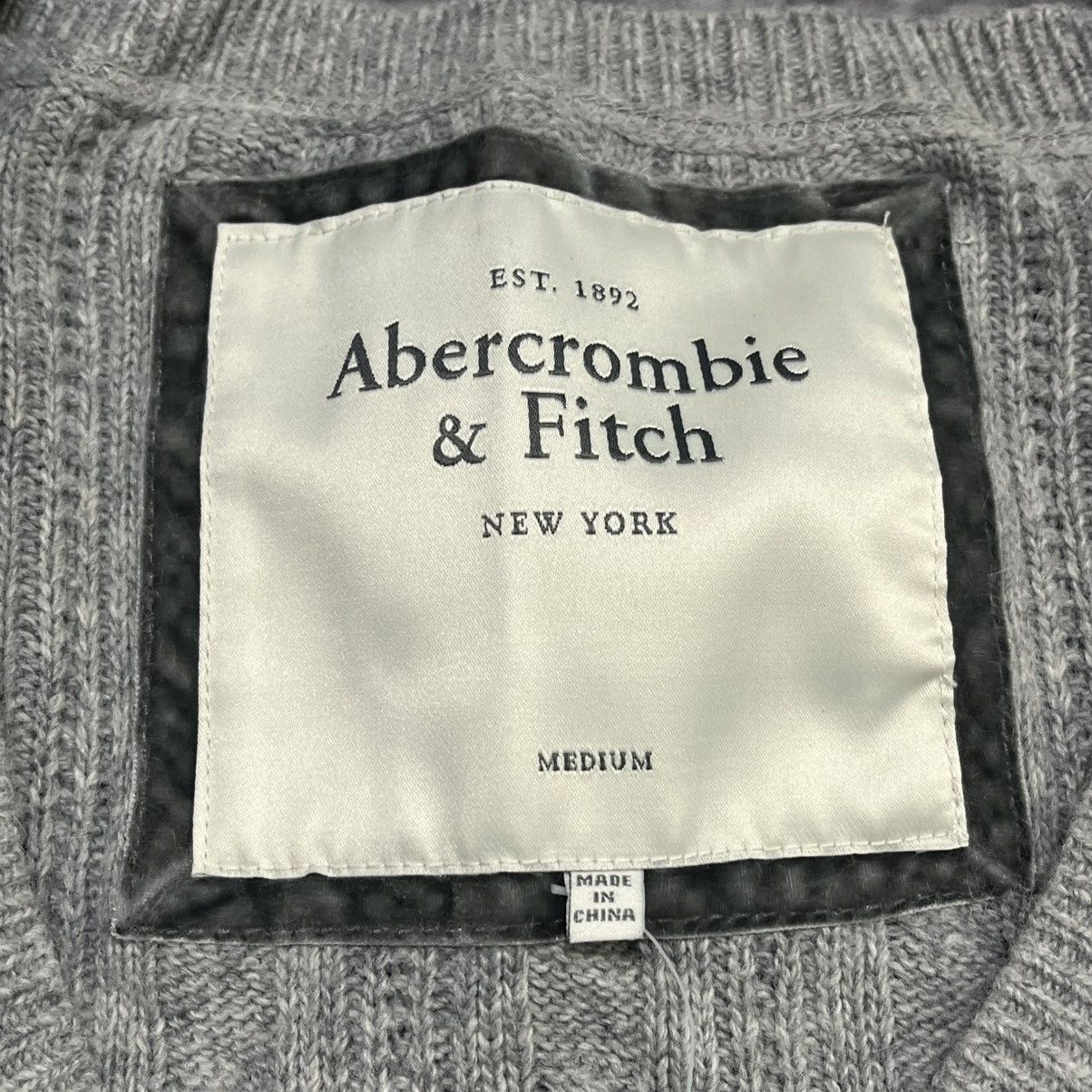 Abercrombie & Fitch Vintage Y2K Abercrombie & Fitch Babydoll Cable Knit Cardigan Size M / US 6-8 / IT 42-44 - 5 Thumbnail
