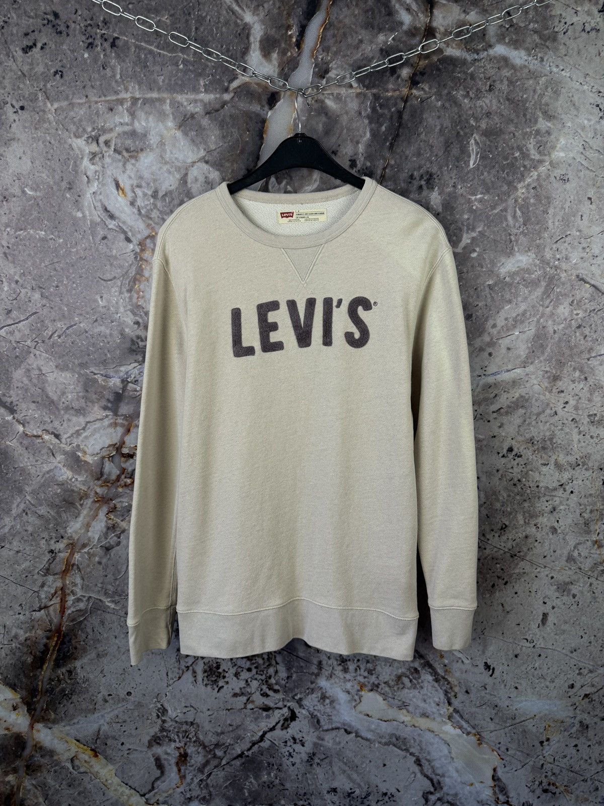 Levi's Men’s Levi’s Strauss & CO Sweatshirt With a Large Logo Size US L / EU 52-54 / 3 - 1 Thumbnail