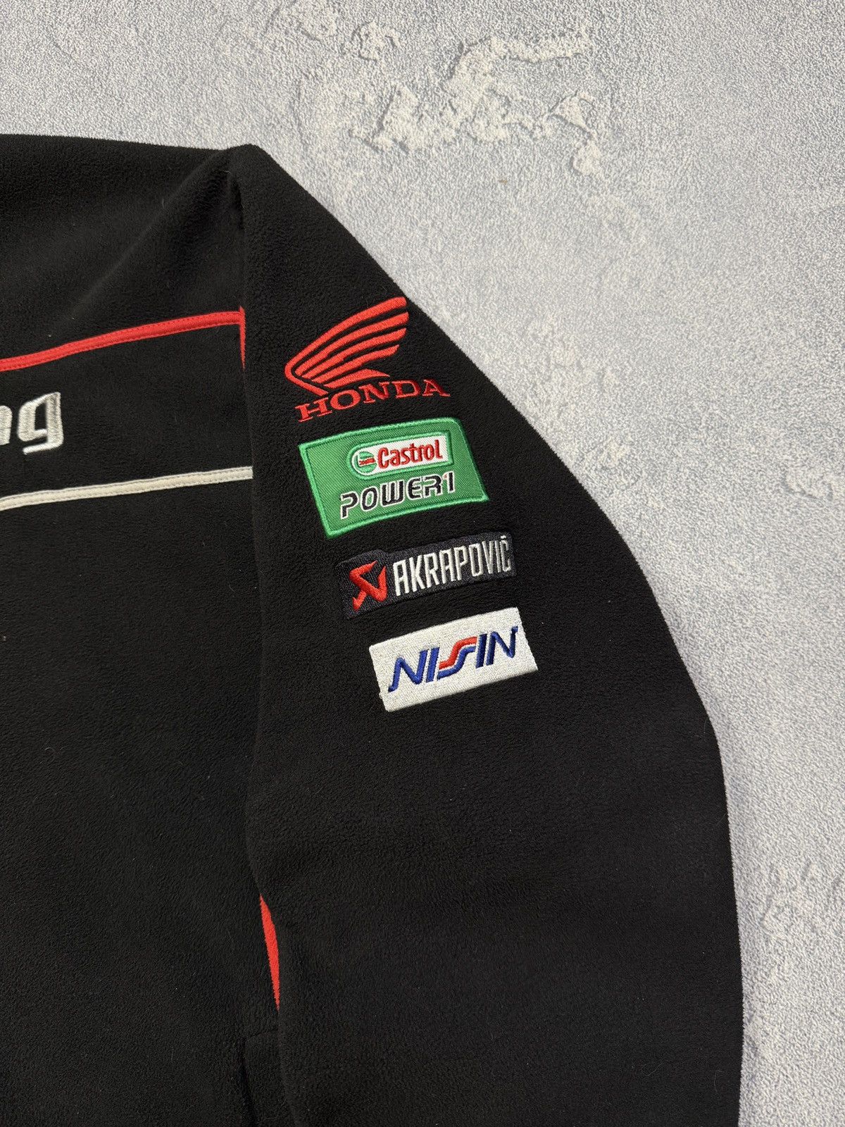 Honda Crazy Honda Racing Fleece Zip Jacket Size US XXL / EU 58 / 5 - 4 Thumbnail