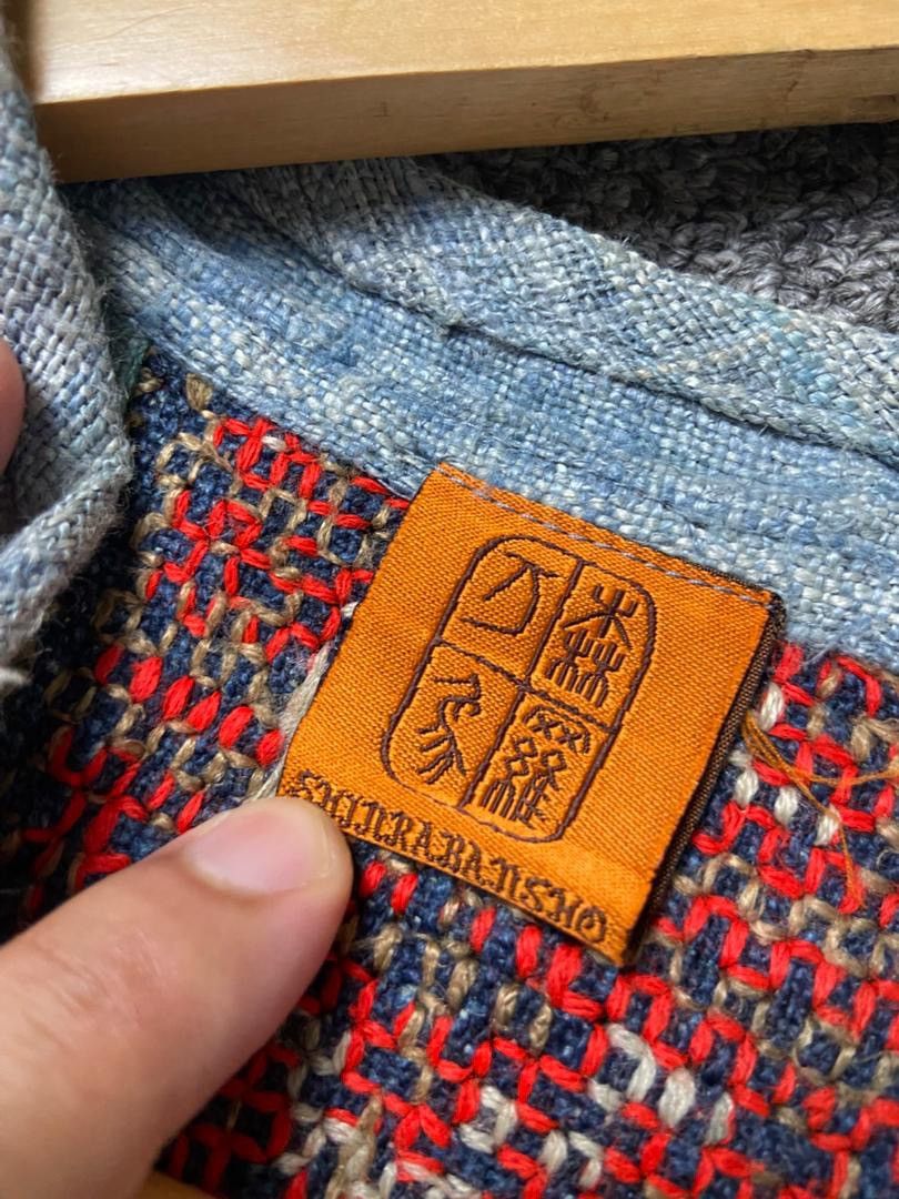 Japanese Brand SHUJRABANSHO Traditional Patchwork Top (204) Size US S / EU 44-46 / 1 - 3 Thumbnail