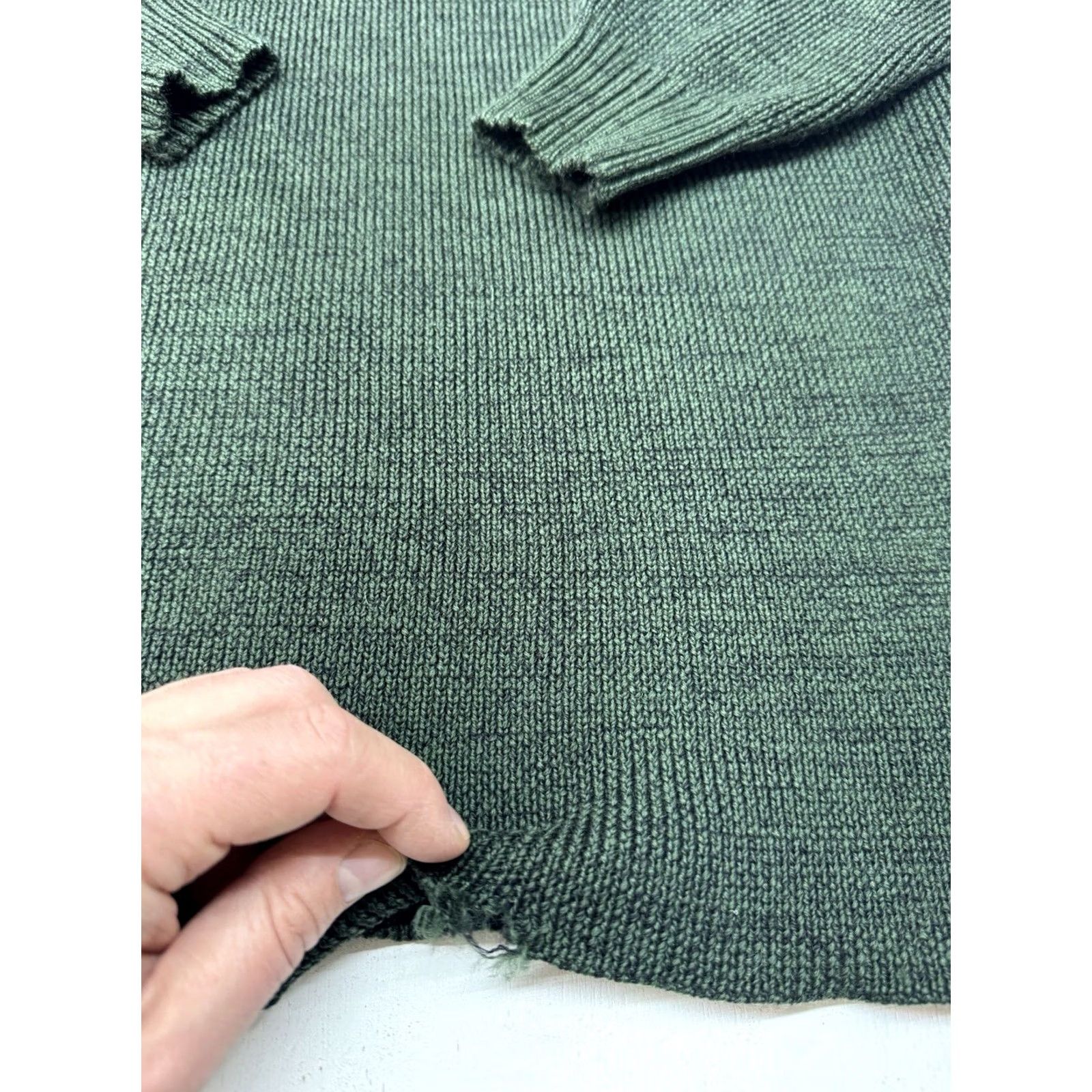 Vintage VINTAGE POLLEN & COMPANY Made In Canada 100% Superwashed wool Sweater Green Mens M Size US M / EU 48-50 / 2 - 8 Thumbnail
