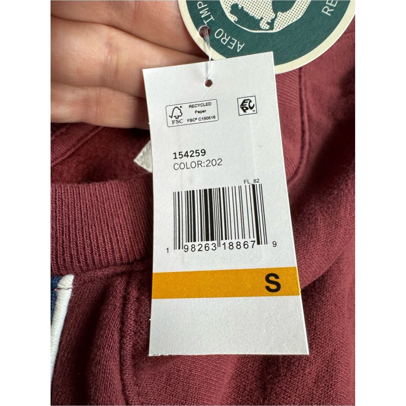 Aeropostale NWT New Aéropostale Cloud Soft New York Sweatshirt In Choco Size US S / EU 44-46 / 1 - 7 Thumbnail