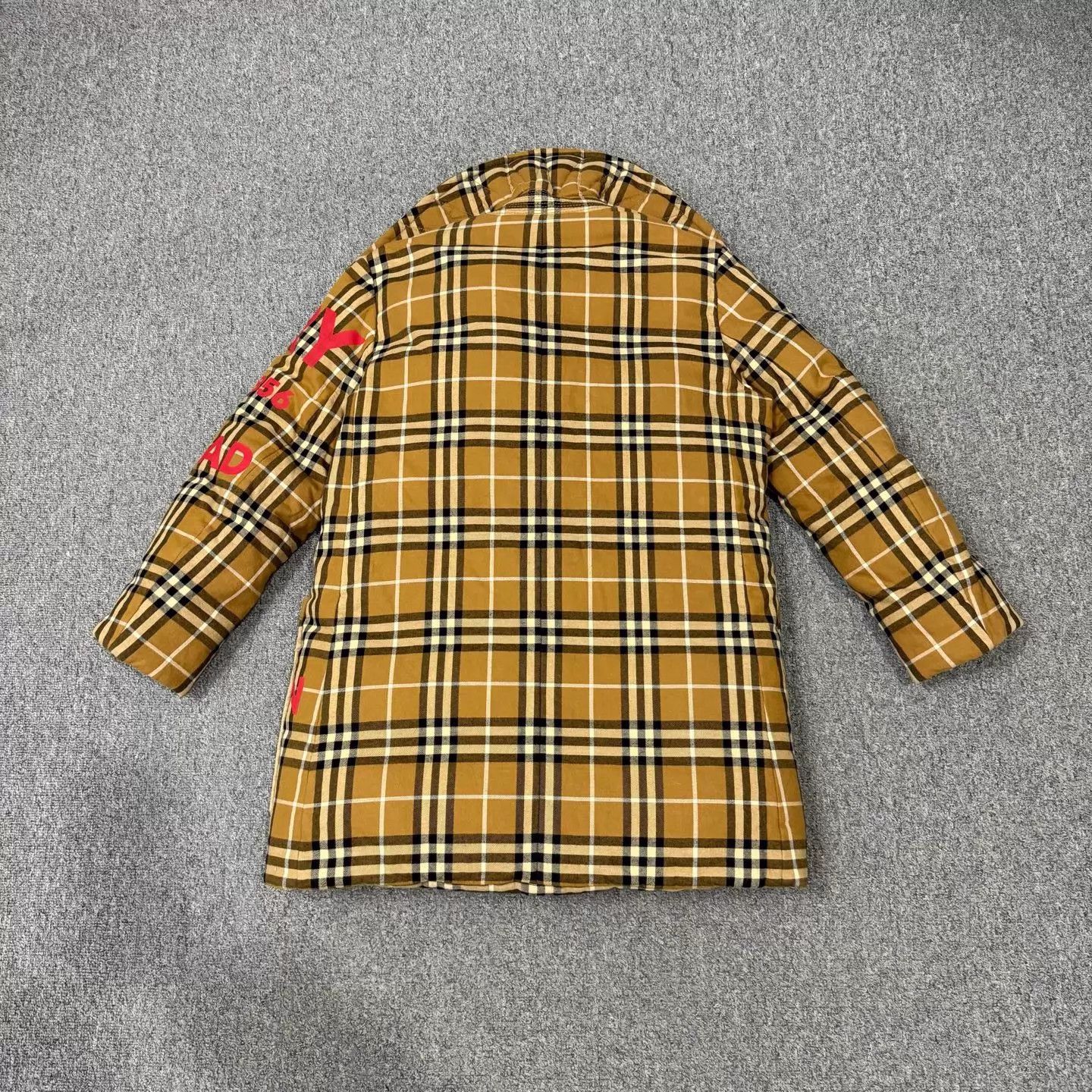 Burberry Burberry City Limited Logo Check Down Coat UK2 NWT Size XXS / US 00 / IT 34 - 2 Thumbnail
