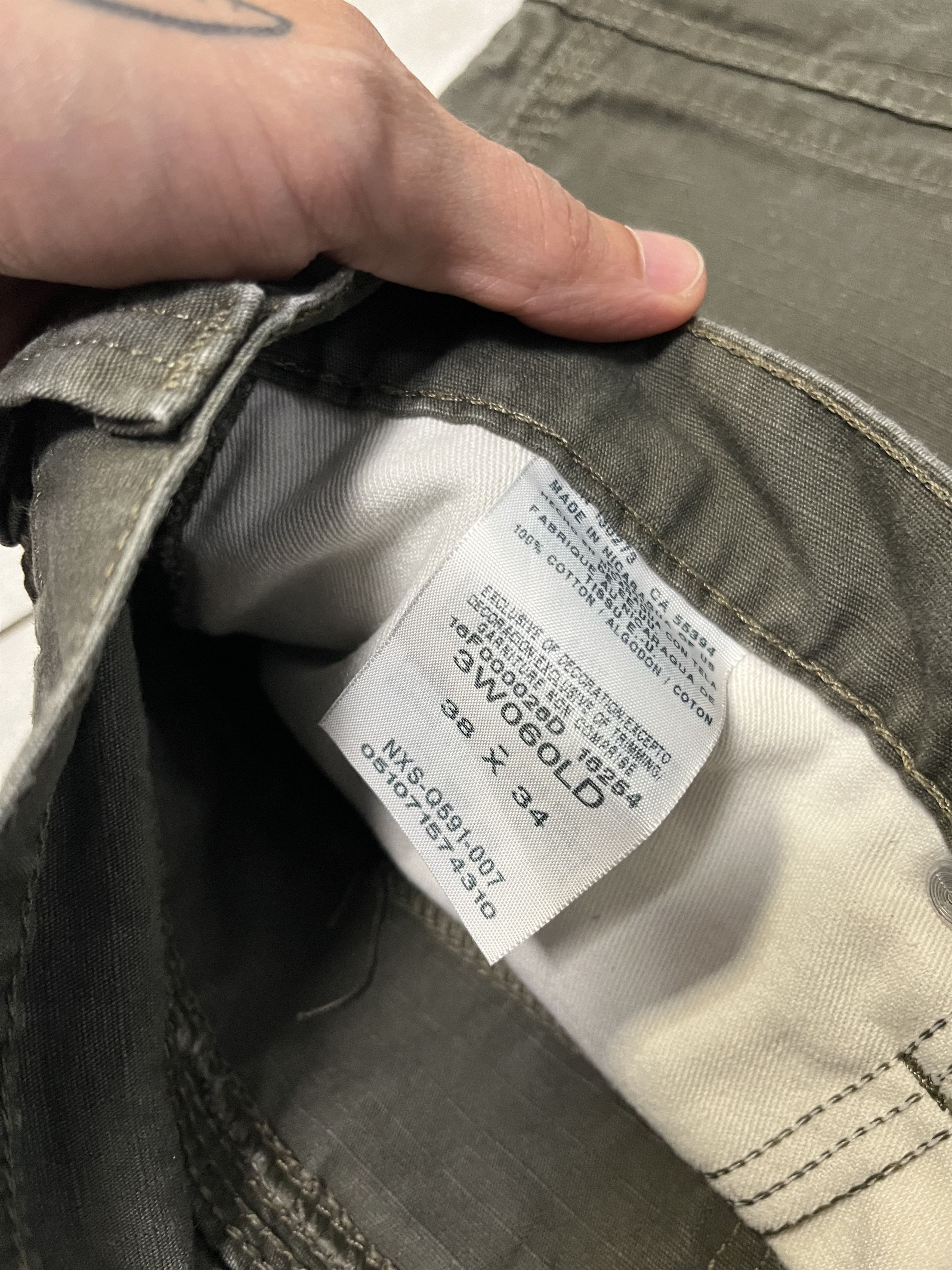 Wrangler Pants Wrangler Riggs Workwear Streetwear 38x34 Size US 38 / EU 54 - 5 Thumbnail