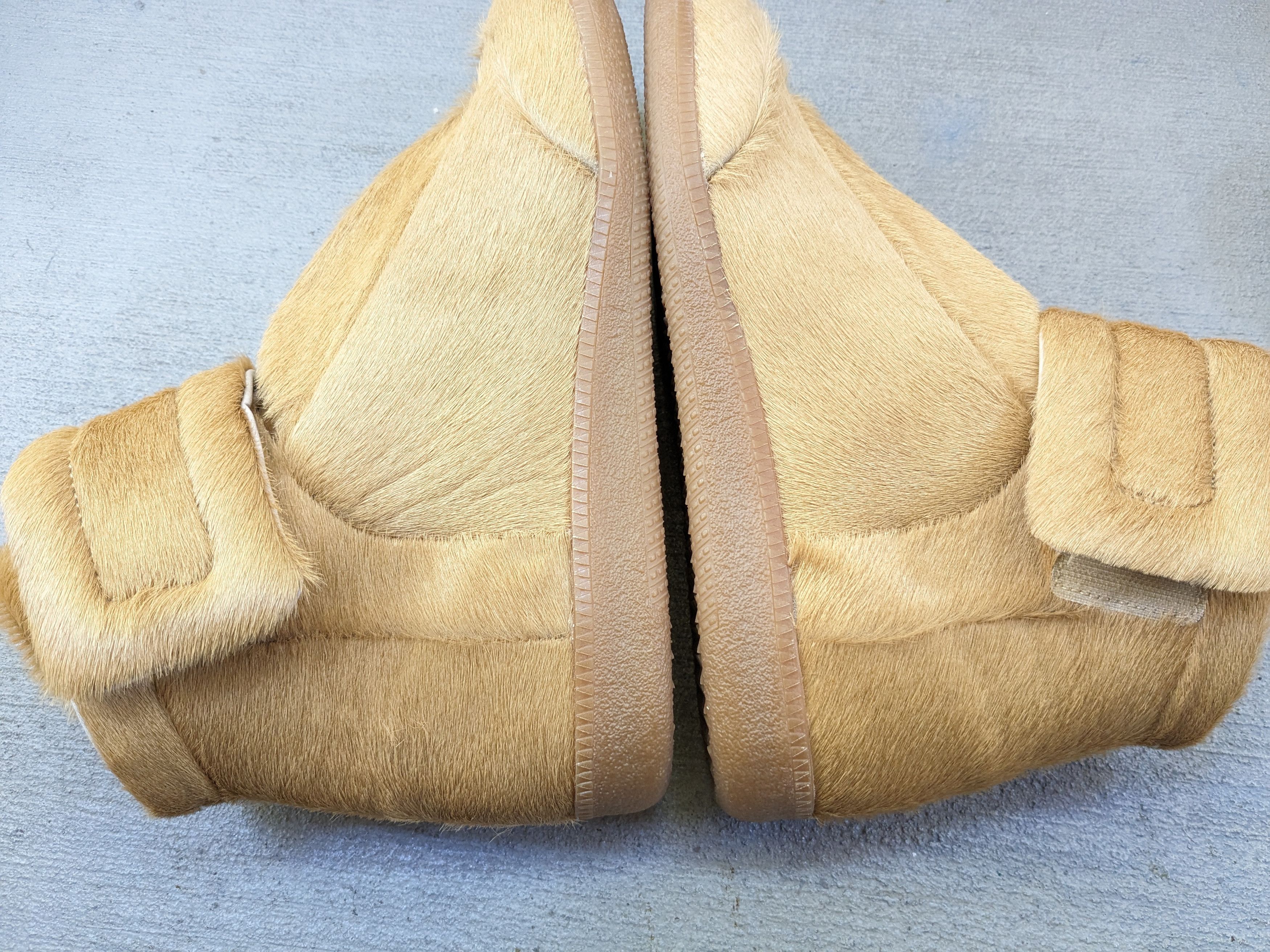 Maison Margiela Maison Margiela Future Pony Hair 9 42 Leather High Tops Tan Size US 9 / EU 42 - 10 Thumbnail