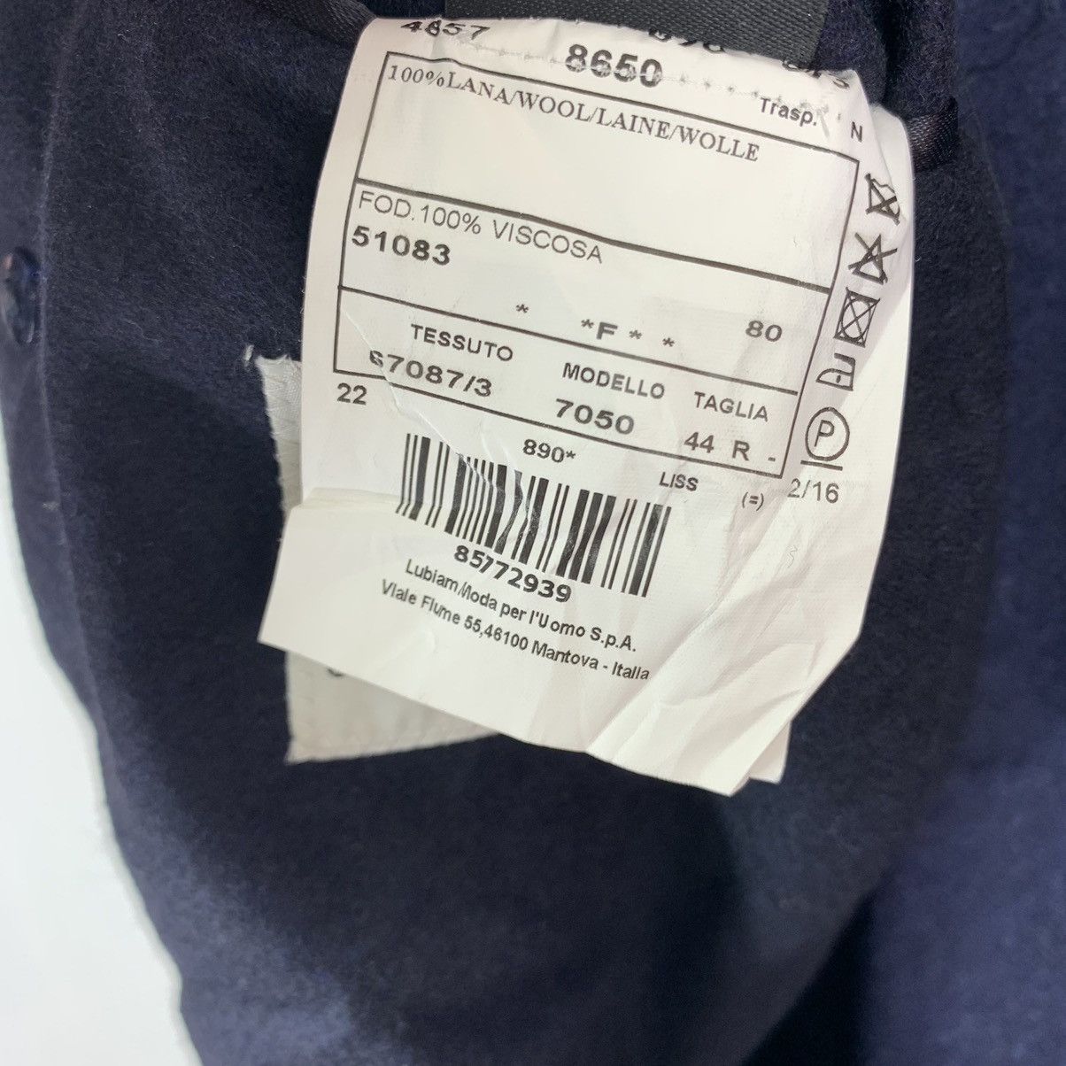 L.B.M. 1911 VINTAGE L.B.M 1911 WOOL OVERCOAT Size M / US 6-8 / IT 42-44 - 10 Thumbnail