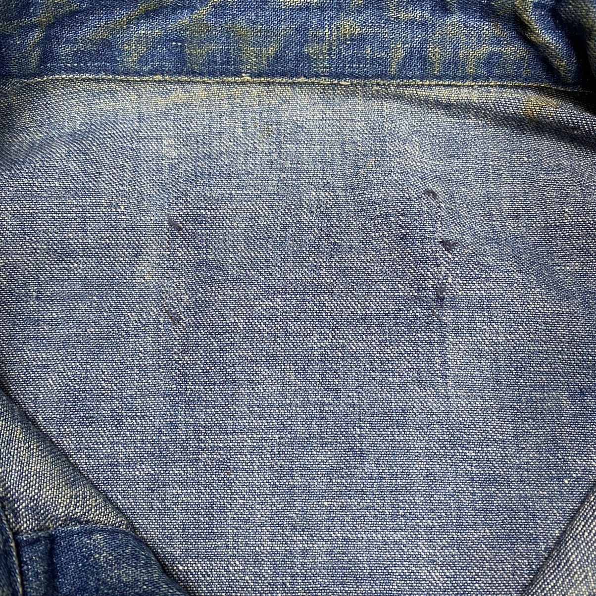 Vintage Vintage 70s American Sanforized Coverall Denim Chore Jacket Size US M / EU 48-50 / 2 - 10 Thumbnail