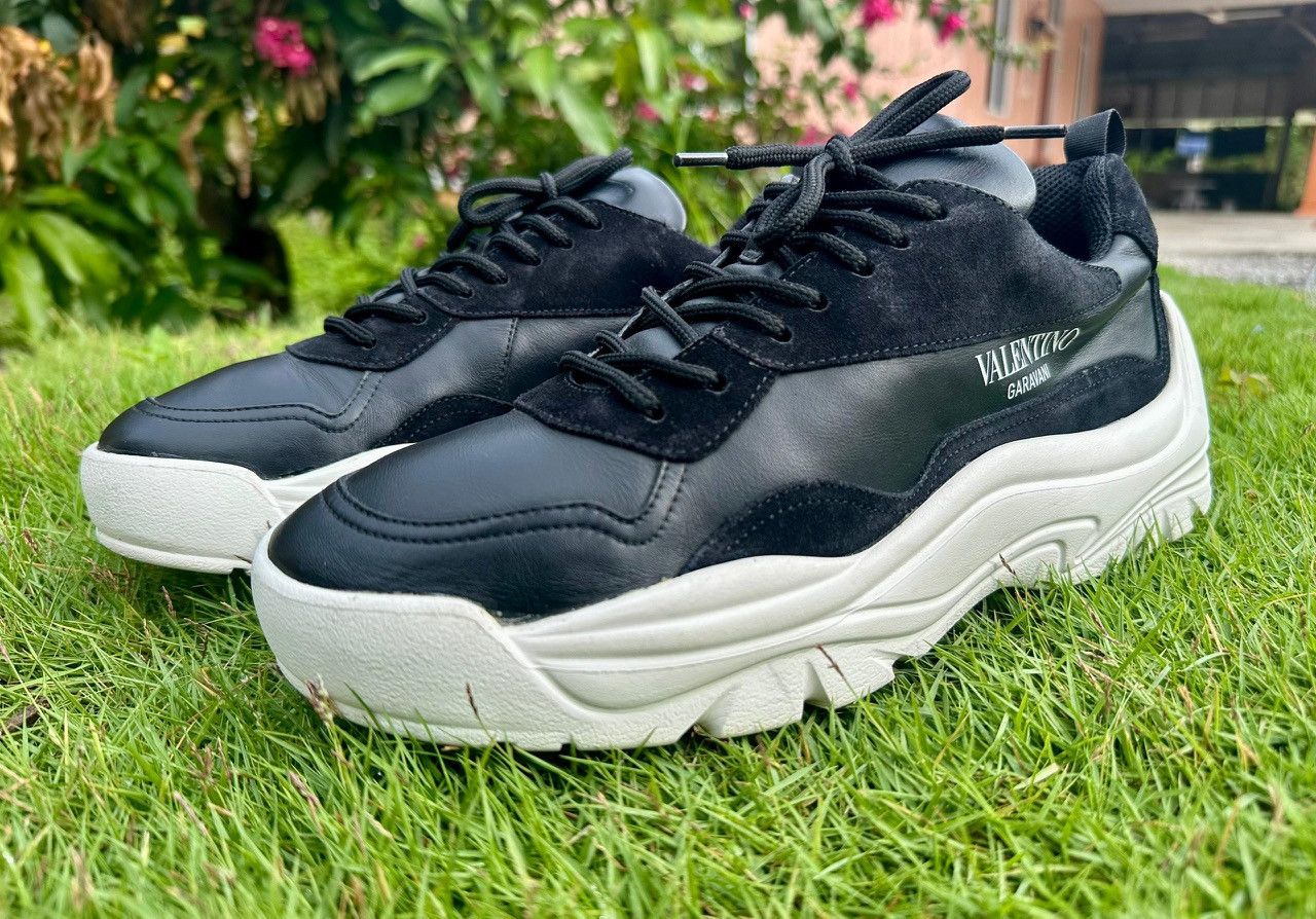 Authentic Valentino Garavani Gumboy Calfskin Sneakers