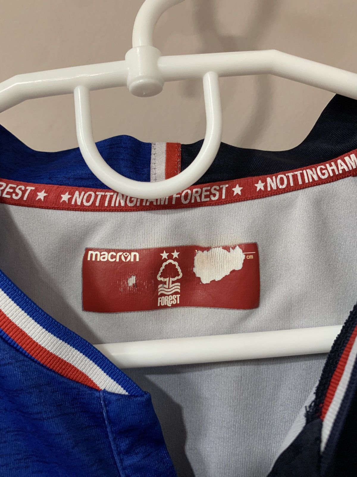 Macron Nottingham Forest Away Football Shirt Macron Soccer Jersey Size US S / EU 44-46 / 1 - 9 Thumbnail