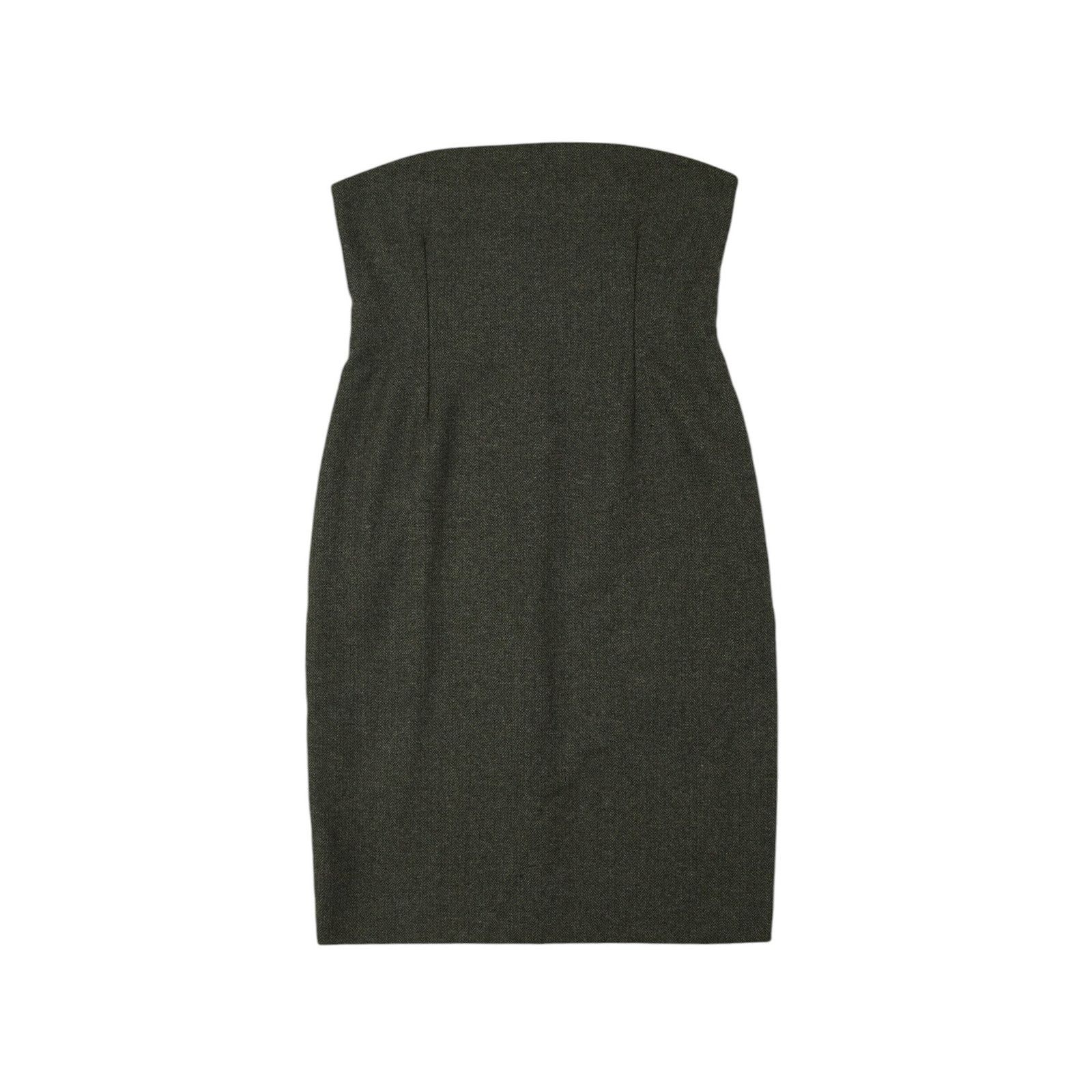 Alexander McQueen Strapless Grey Dress Size M / US 6-8 / IT 42-44 - 1 Thumbnail