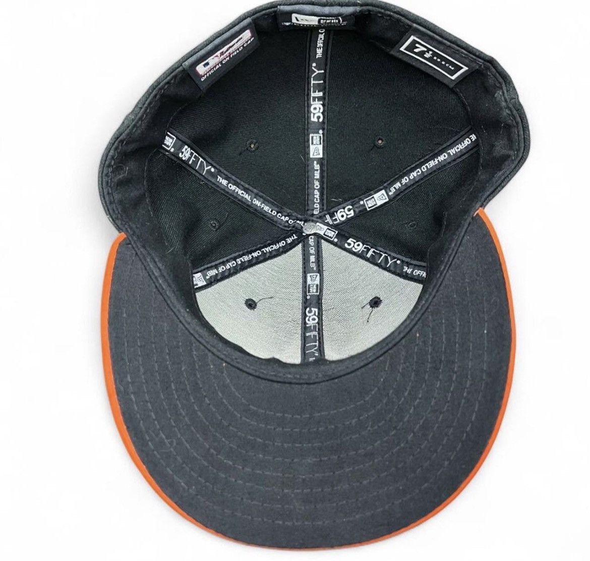 New Era Baltimore Orioles New Era Fitted Hat Size 7.5 Size ONE SIZE - 5 Thumbnail