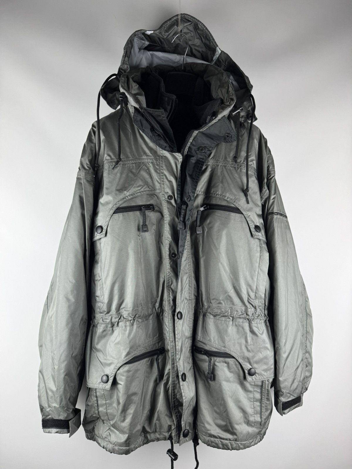 Porsche Design Vintage 90s Porsche AMAG Boutique Racing Jacket 3 in 1 Size US M / EU 48-50 / 2 - 1 Thumbnail