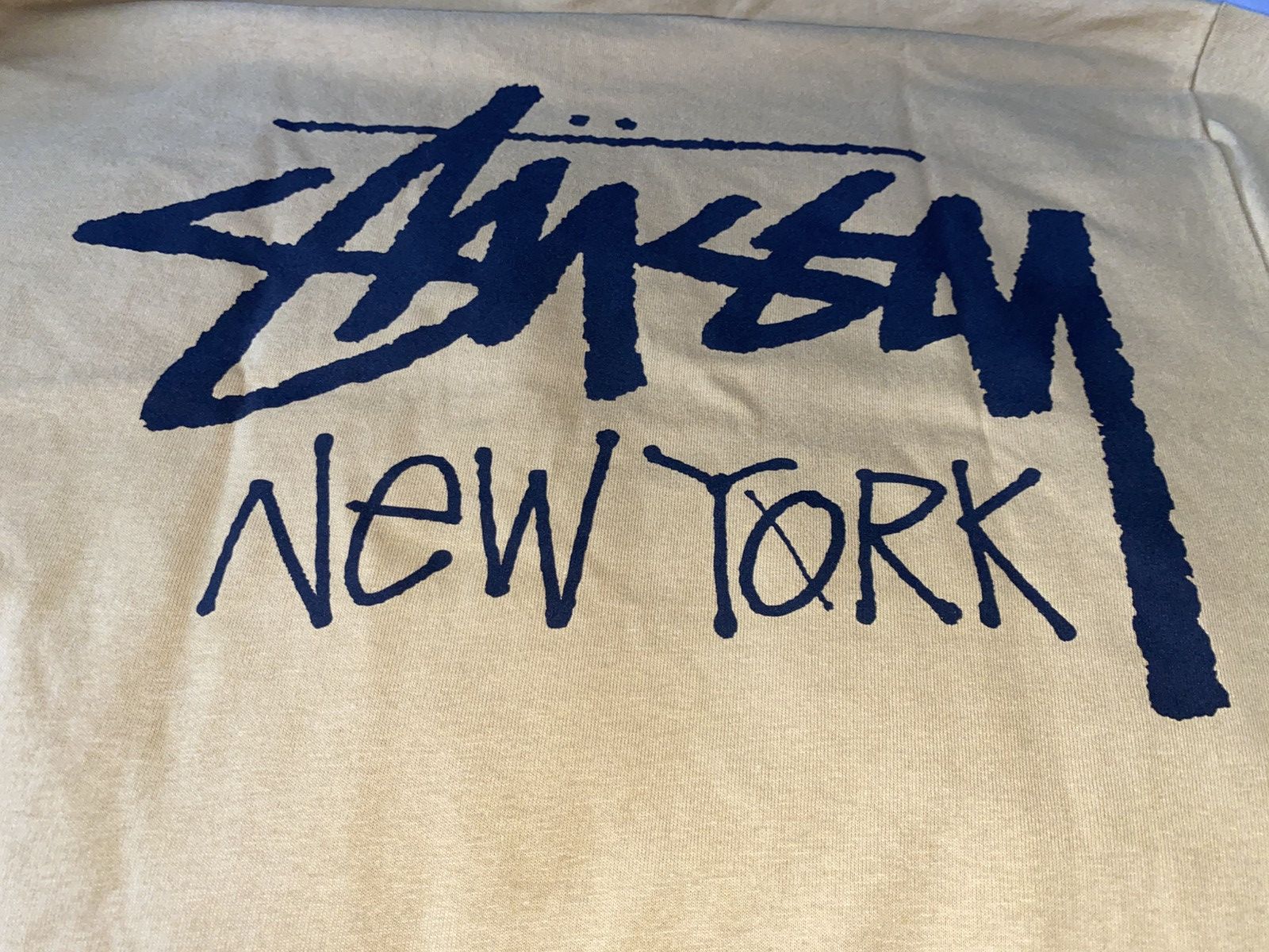 Stussy Stussy Exclusive New York Tee Curry Size US L / EU 52-54 / 3 - 2 Thumbnail