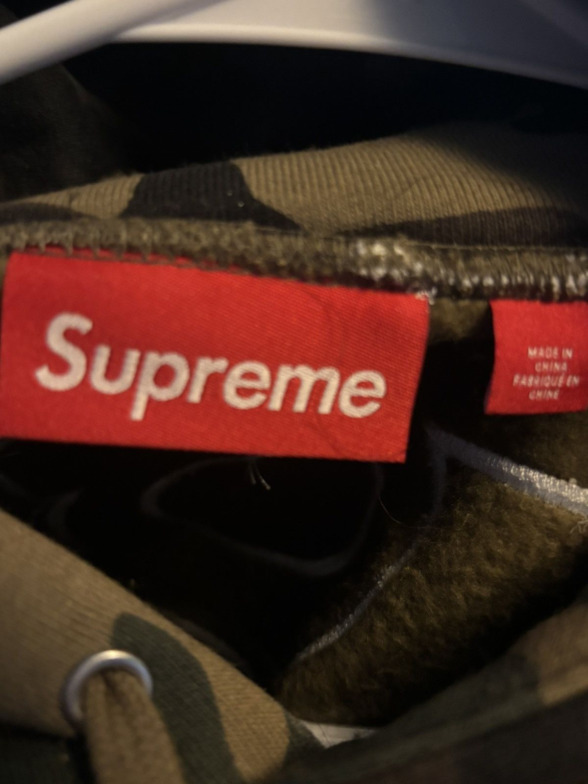 Supreme Supreme Satin Applique Hooded sweatshirt (SS26) Size US L / EU 52-54 / 3 - 6 Thumbnail