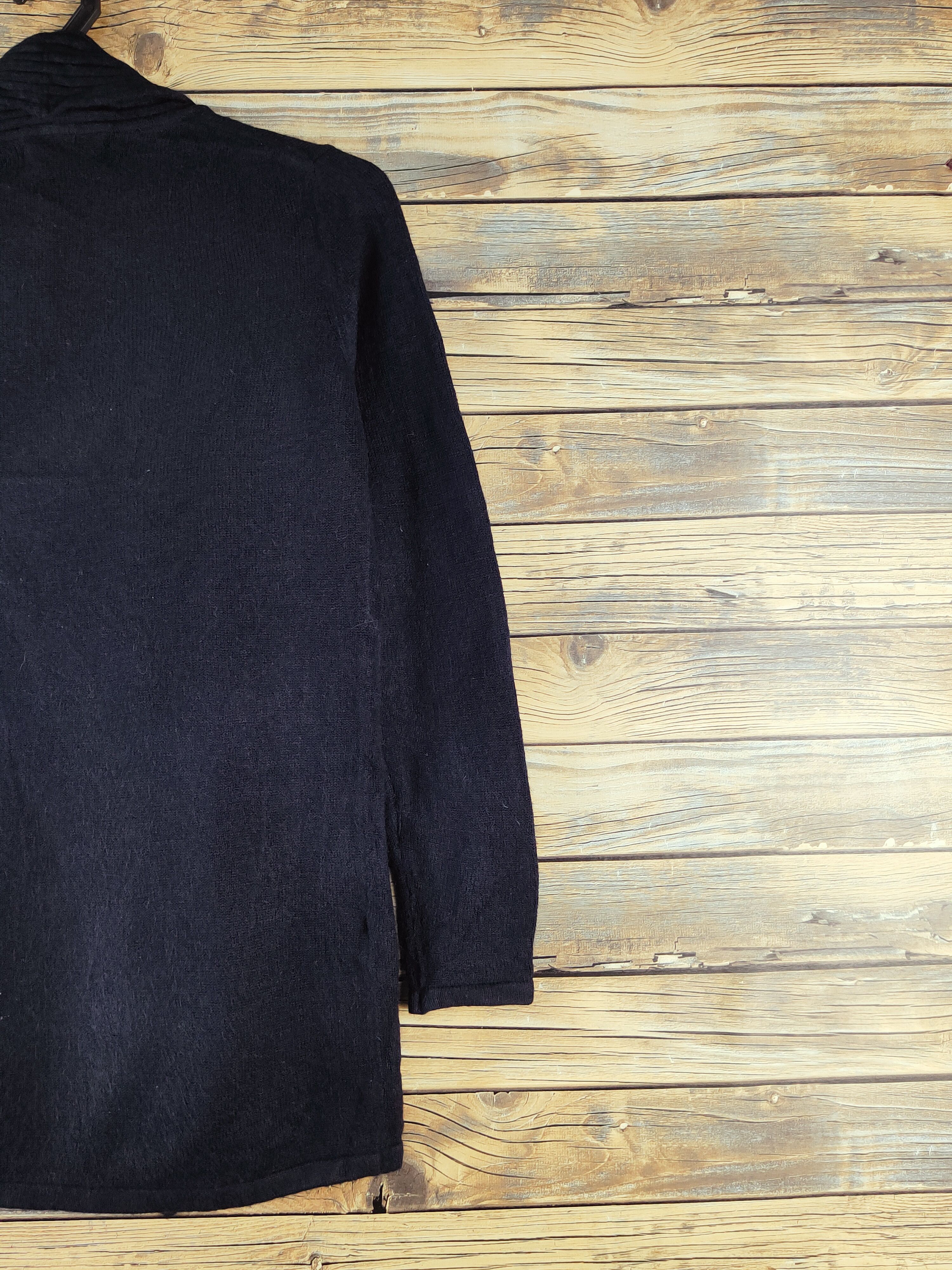 Homespun Knitwear × Japanese Brand G2fix Black Knitwear Cardigan #W1171 Size S / US 4 / IT 40 - 9 Thumbnail
