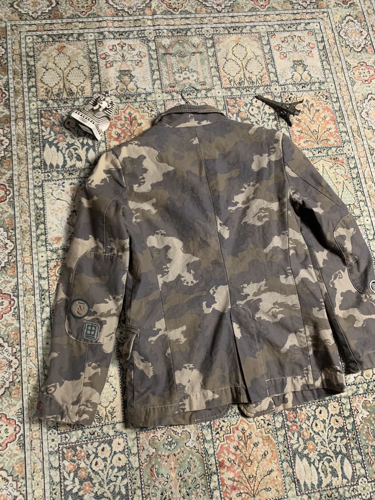 Diesel × Vintage Vintage Diesel Denim Camo blazer Jacket Size US M / EU 48-50 / 2 - 19 Thumbnail