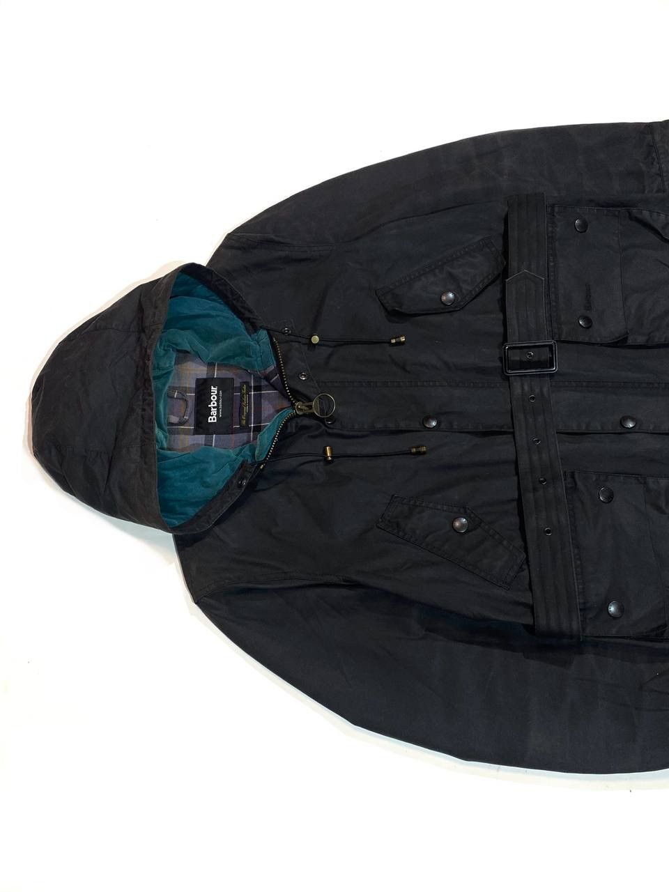 Barbour Barbour Durham Walking Waxed Men Jacket Size US L / EU 52-54 / 3 - 12 Thumbnail