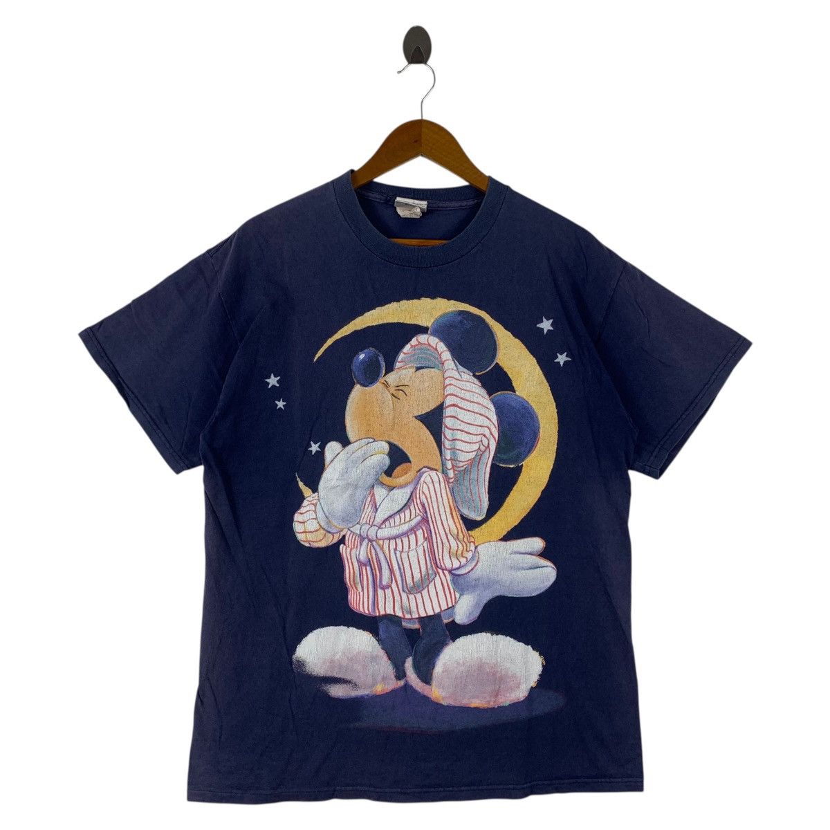 Vintage 90s Mickey Mouse Sleepy Yawning Tee