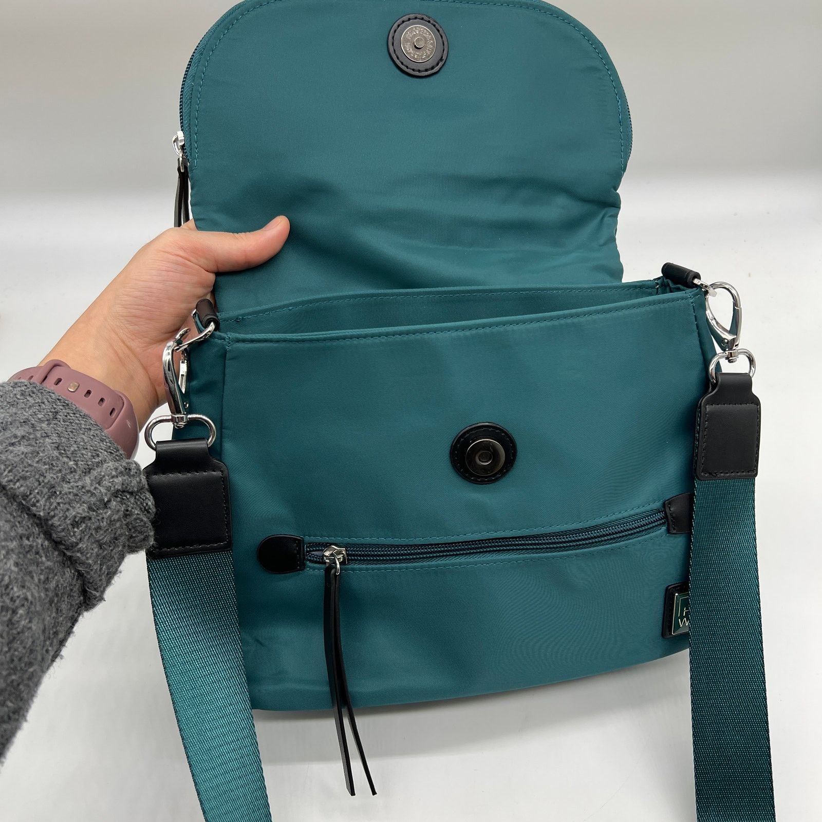 Other IHKWIP City Saddle Medium Crossbody Bags Autumn Teal Size ONE SIZE - 3 Thumbnail