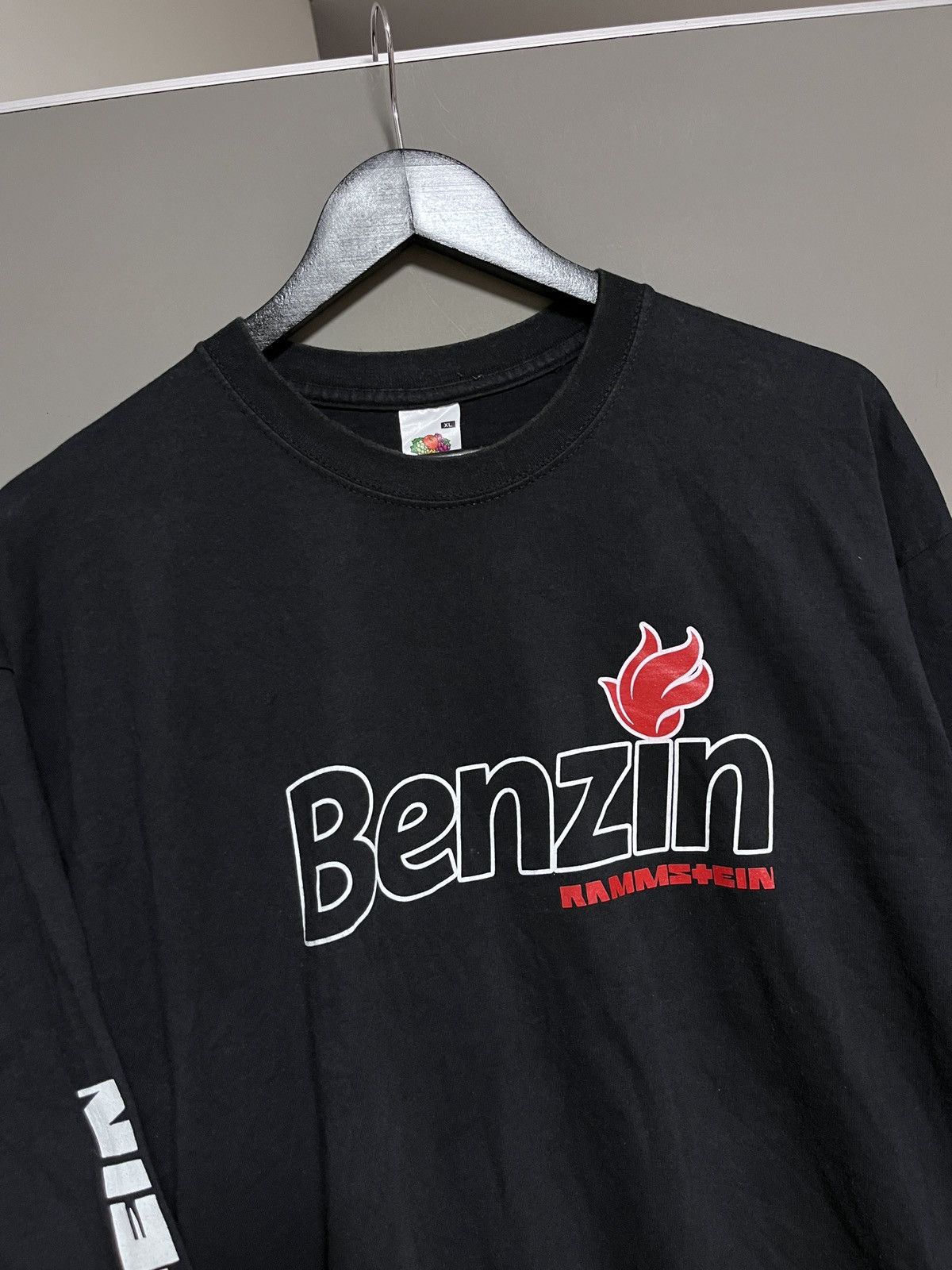 Band Tees × Vintage BENZIN 2005 RAMMSTEIN ARCHIVE VERY RARE LONGSLEEVE Size US XL / EU 56 / 4 - 5 Thumbnail
