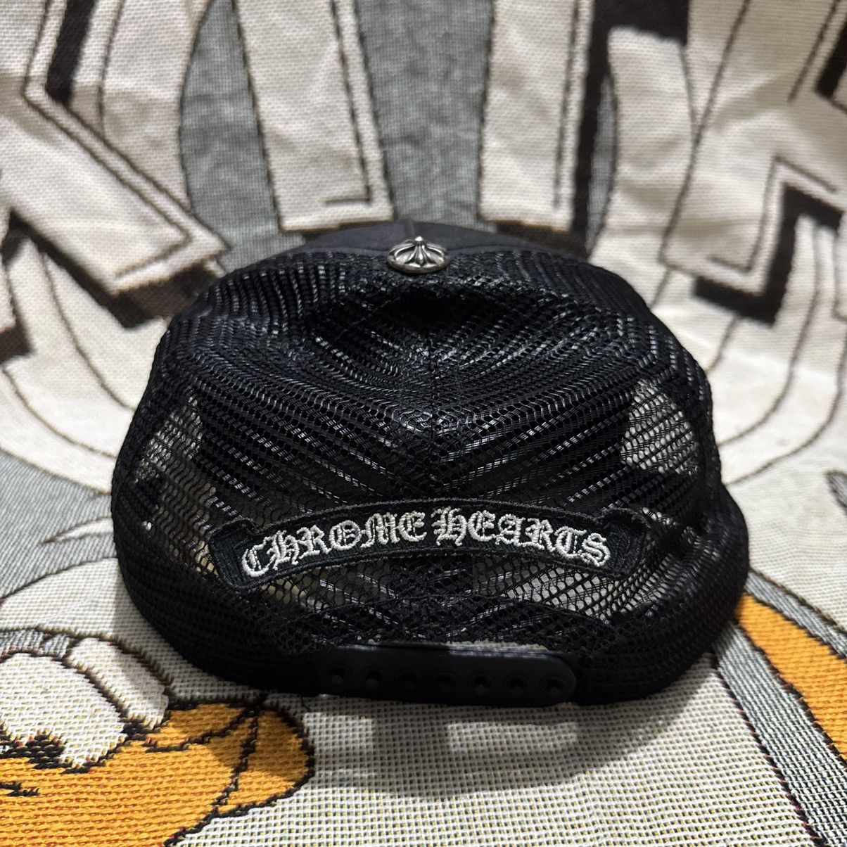 Chrome Hearts Chrome Hearts Fleur Trucker Hats Snapback Size ONE SIZE - 4 Thumbnail