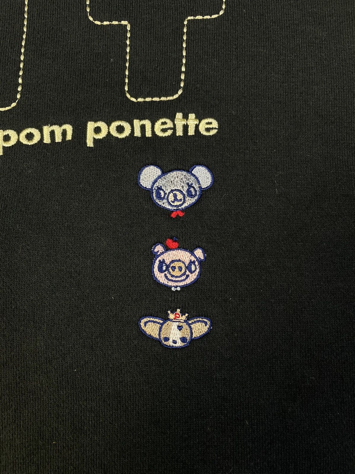 Angel Blue 2000s Pom Ponnete Kawaii Graphic Sweatshirt Size XS / US 0-2 / IT 36-38 - 3 Thumbnail
