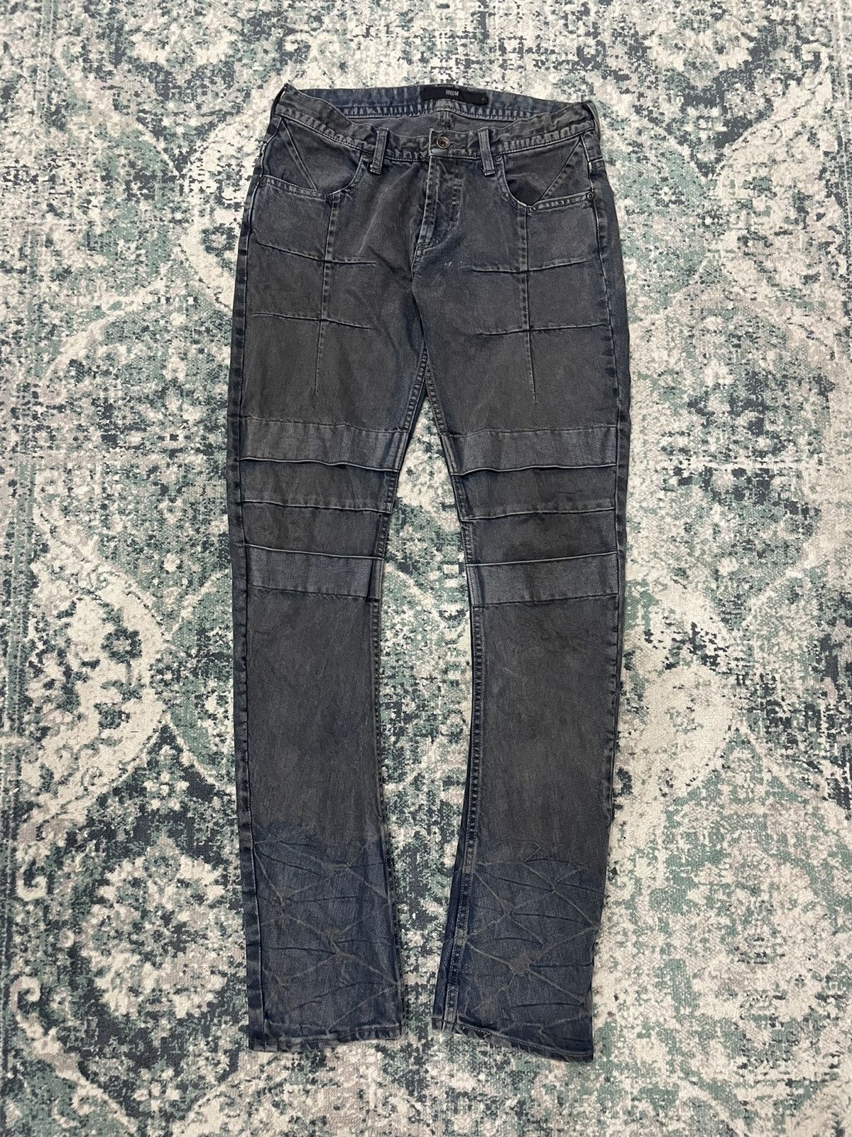 Other AW10 HNBM Dirty Sewn Denim Pants Size US 32 / EU 48 - 2 Thumbnail