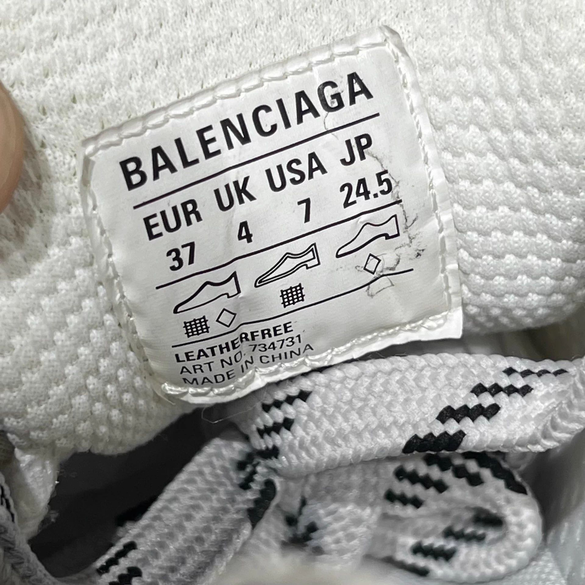 Balenciaga BLCG distressed dad shoe cement gray 37 Size US 6 / IT 36 - 8 Thumbnail