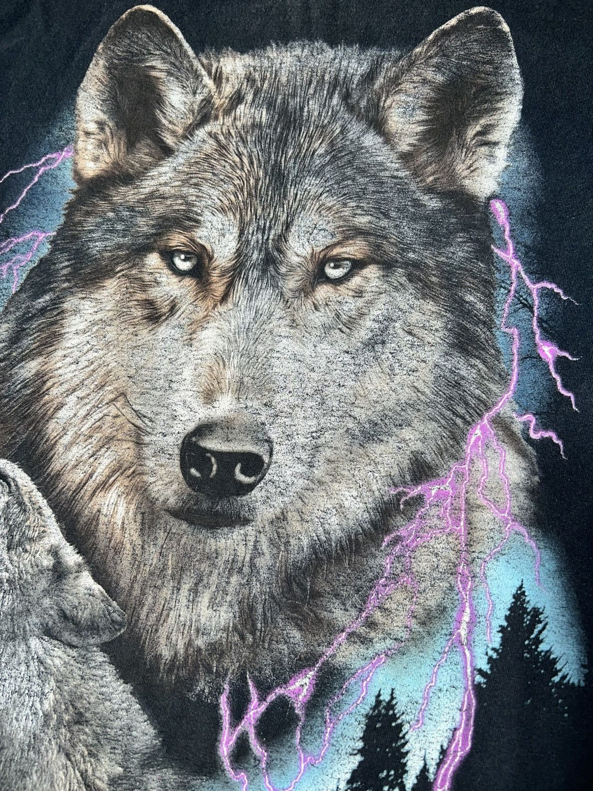 Other Vintage 90s Faded Animal Graphic Tee Size US S / EU 44-46 / 1 - 2 Thumbnail