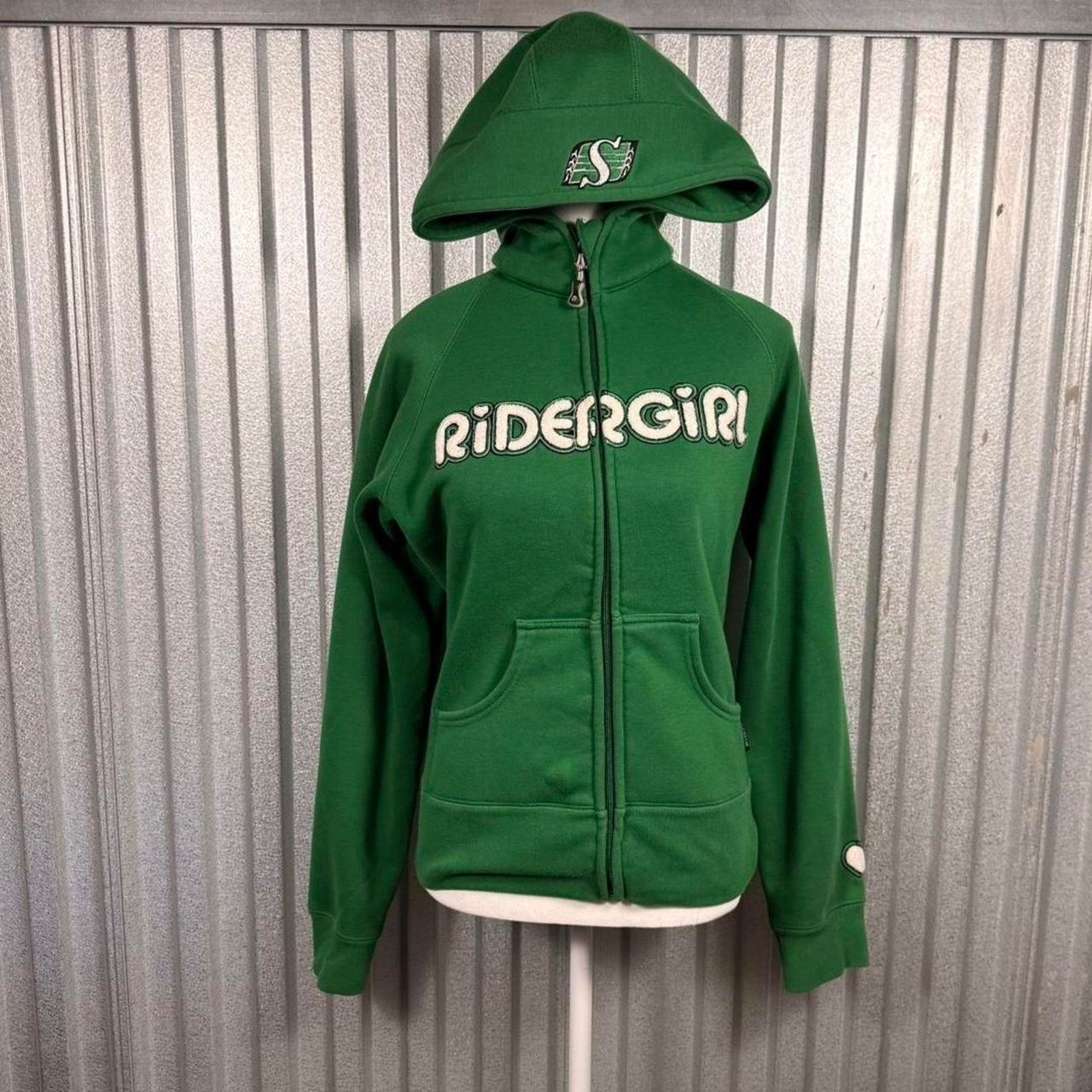 Other Green and white ridergirl zip up Size M / US 6-8 / IT 42-44 - 1 Thumbnail