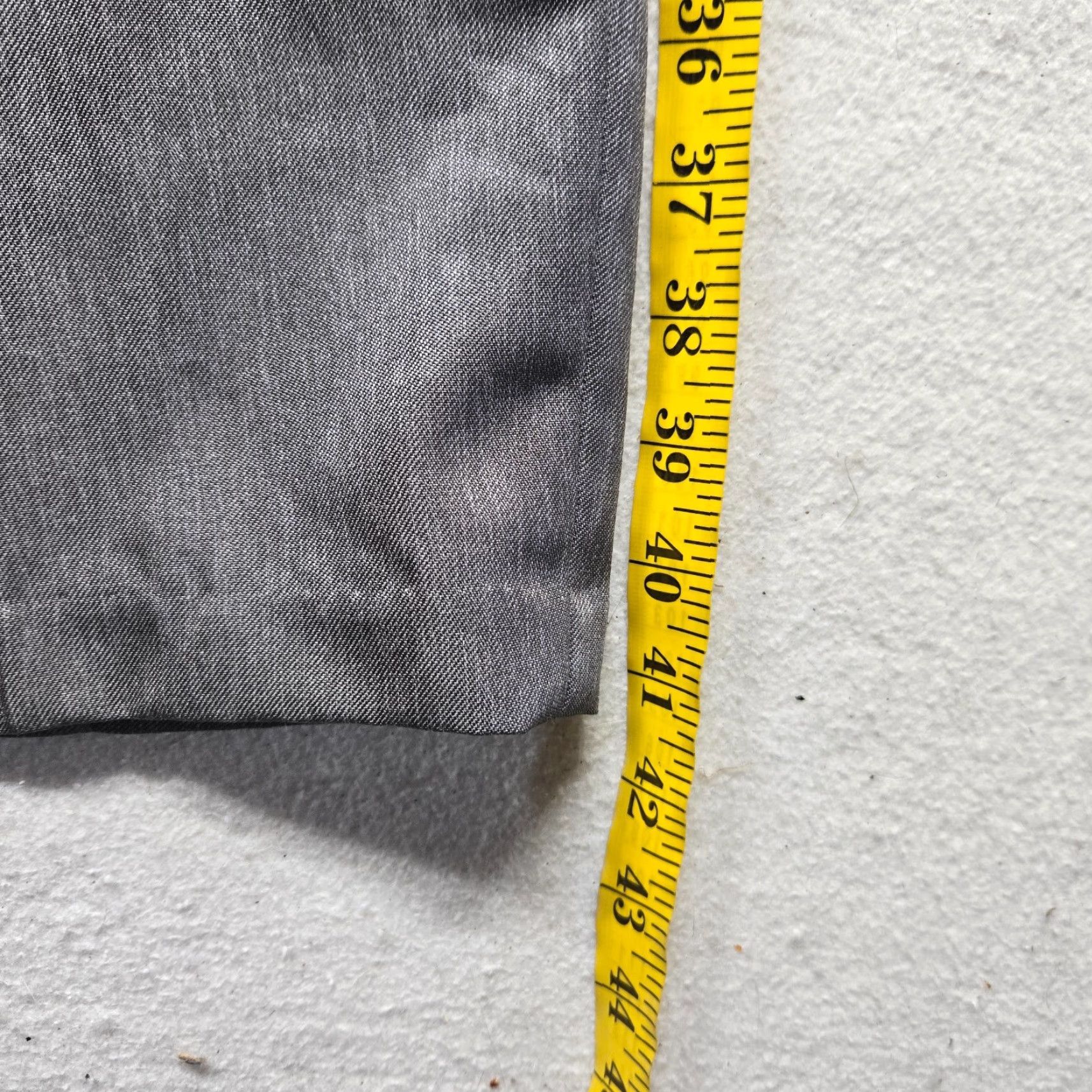 Vintage Puritan Dress Pants Gray Adult Men's Size 40 Pockets Zip Polyester Regular Straight Inseam 30wear Size US 40 / EU 56 - 7 Thumbnail
