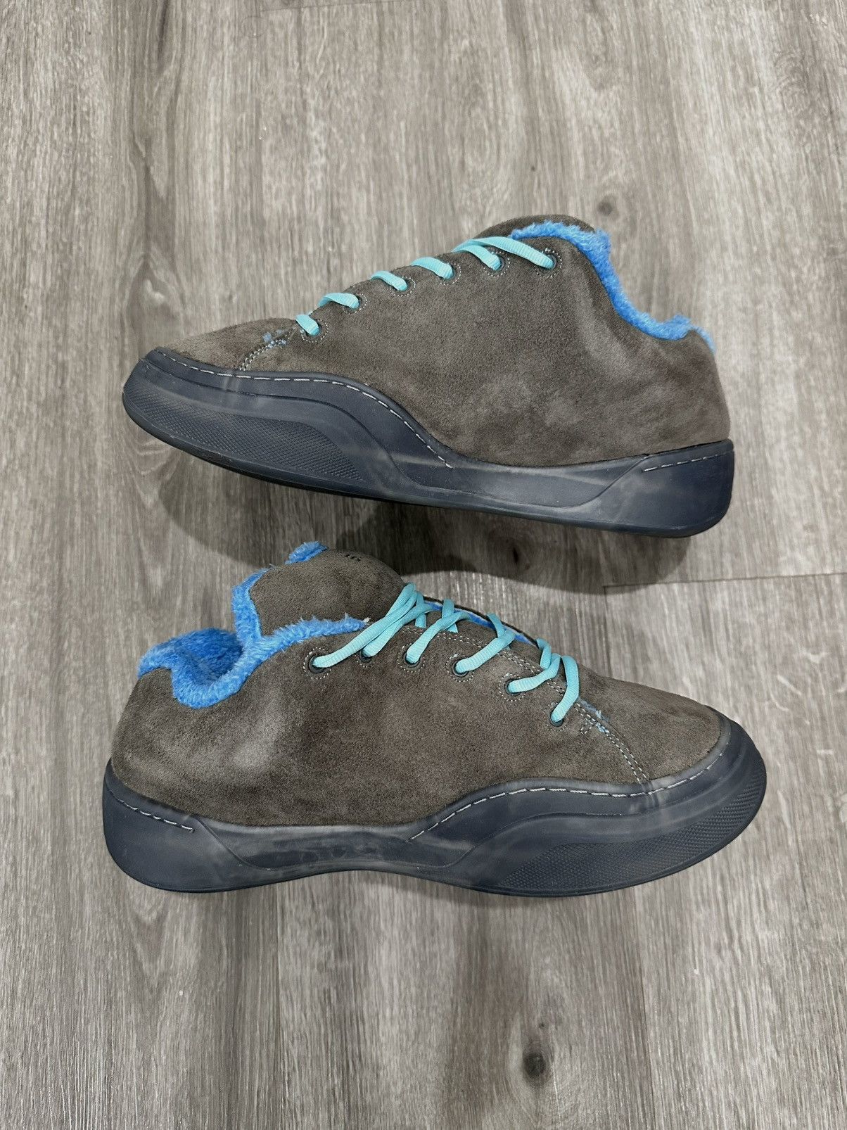 ERL ERL Vamp Sneakers Electric Grey Size US 10 / EU 43 - 4 Thumbnail