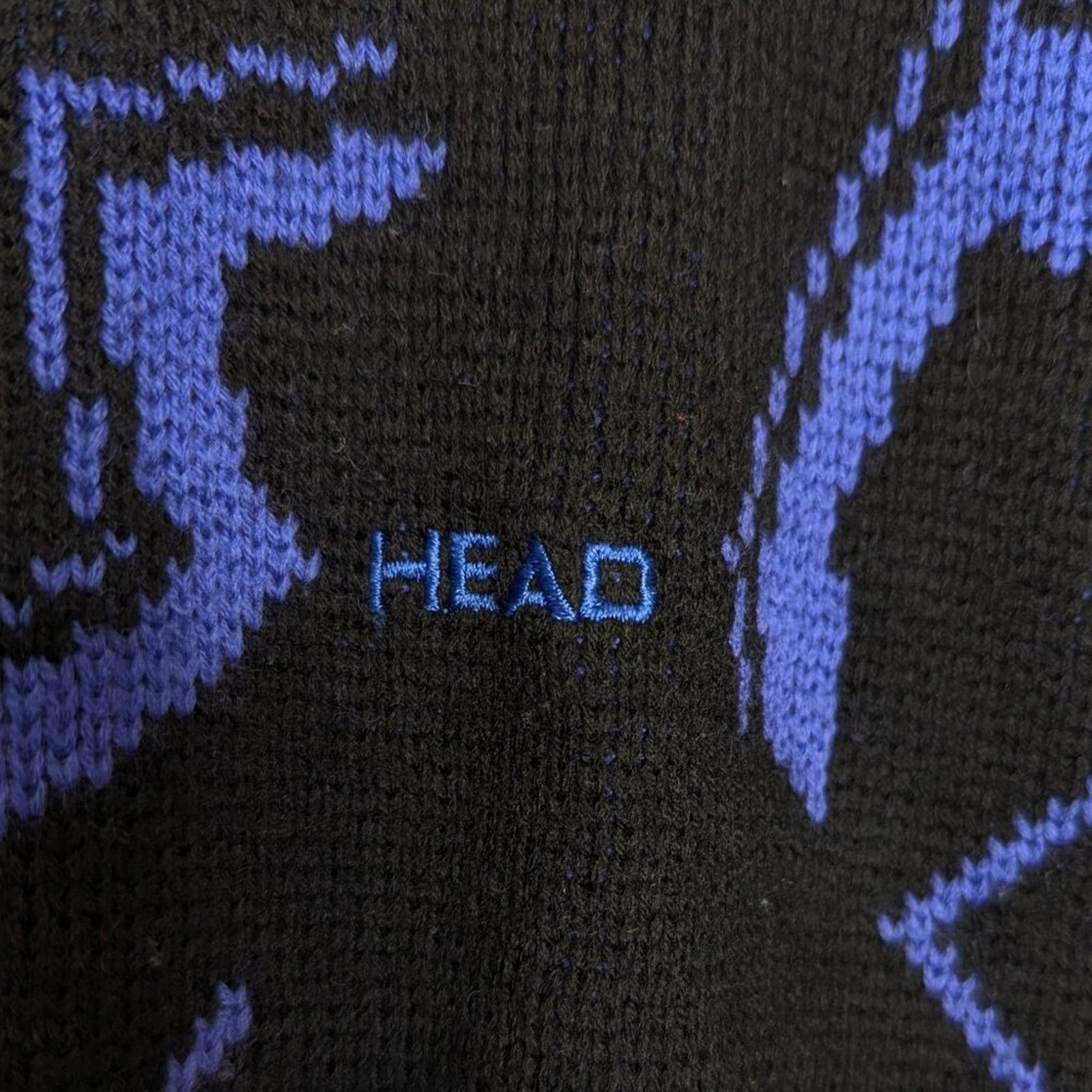 Vintage Head Sportswear Vintage 80's Zig Zag Turtleneck Ski Sweater Size S / US 4 / IT 40 - 4 Thumbnail