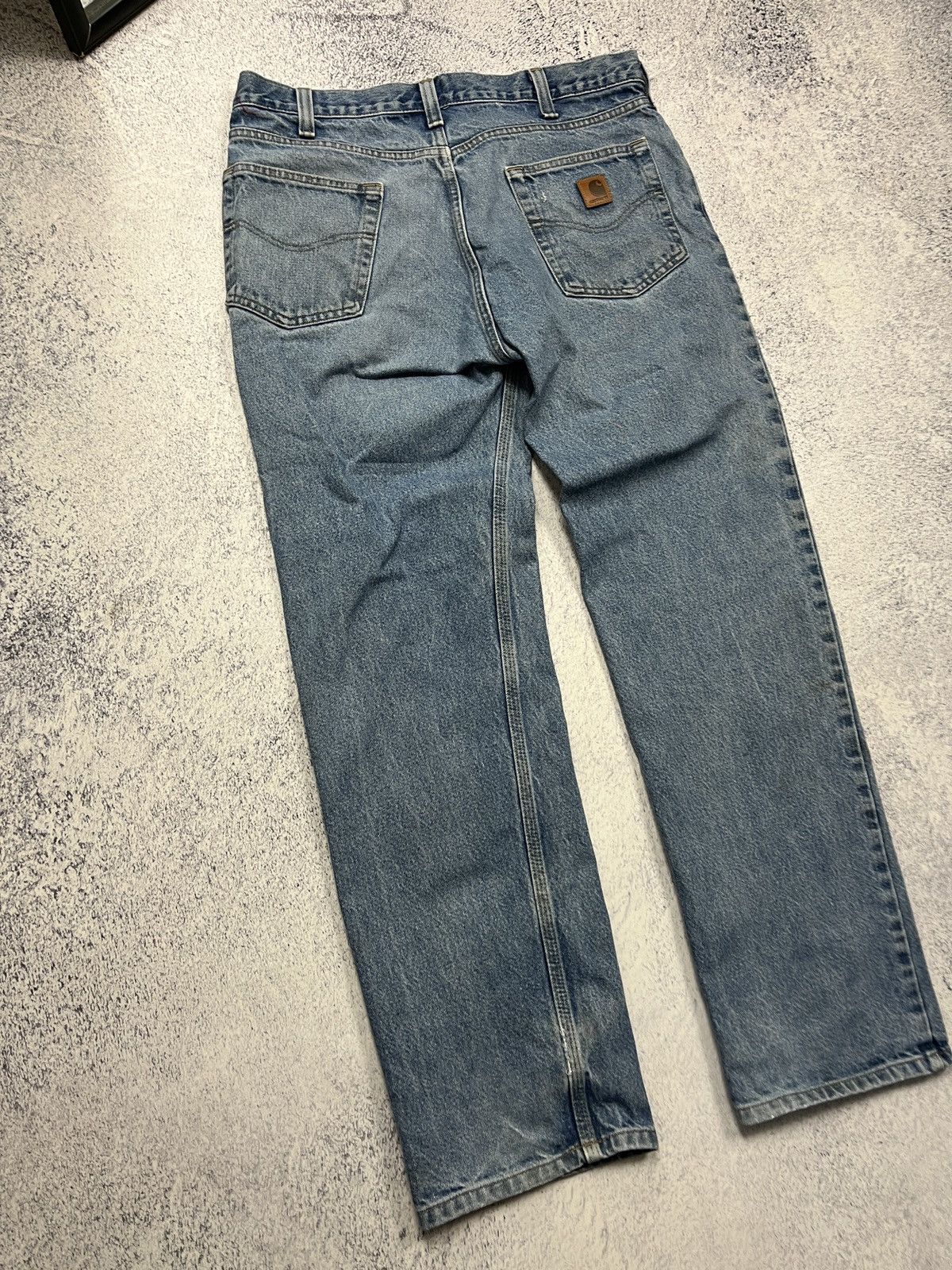 Carhartt Vintage Carhartt Jeans 34x32 Distressed Wash Workwear Y2K Size US 34 / EU 50 - 5 Thumbnail