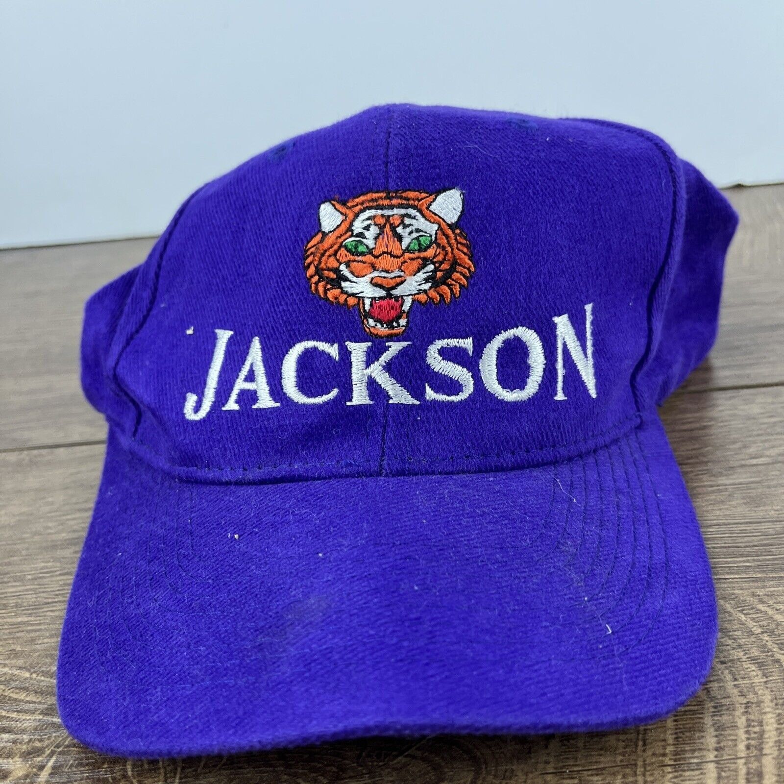 Other Jackson Tigers Hat Jackson Purple Hat Adjustable Adult Size Size ONE SIZE - 4 Thumbnail