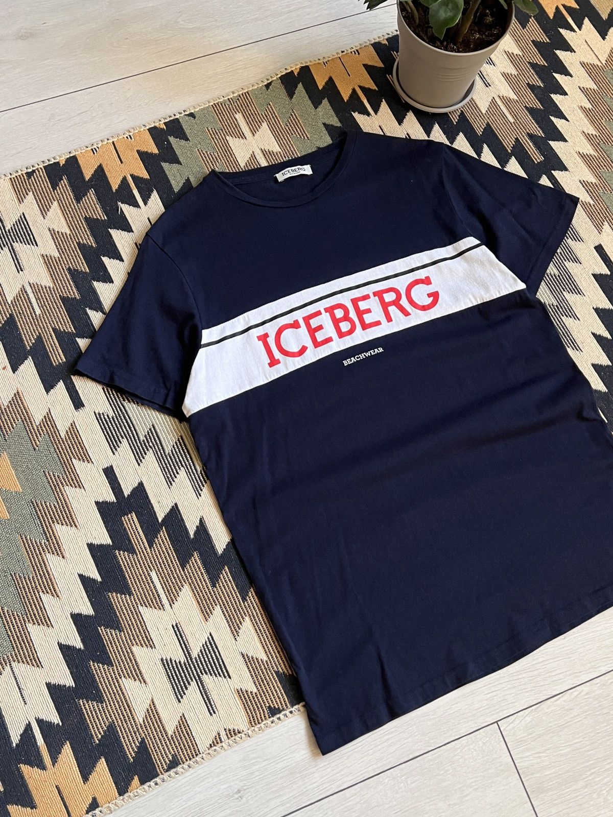 Iceberg Iceberg Big Logo T-shirt Size US M / EU 48-50 / 2 - 2 Thumbnail