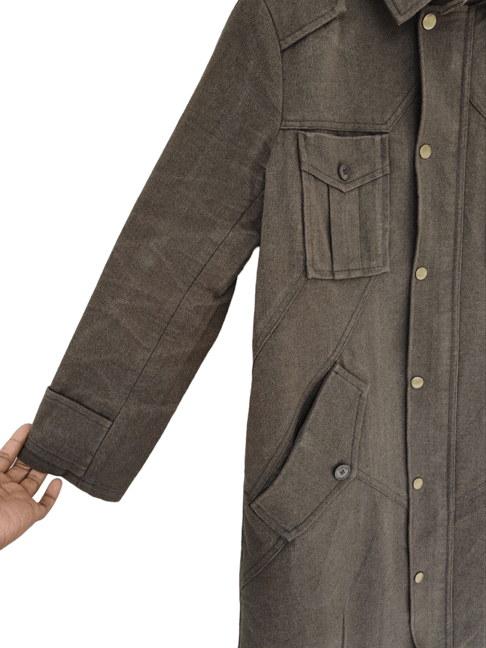 Issey Miyake Ne-net Long Jacket Size S / US 4 / IT 40 - 6 Thumbnail