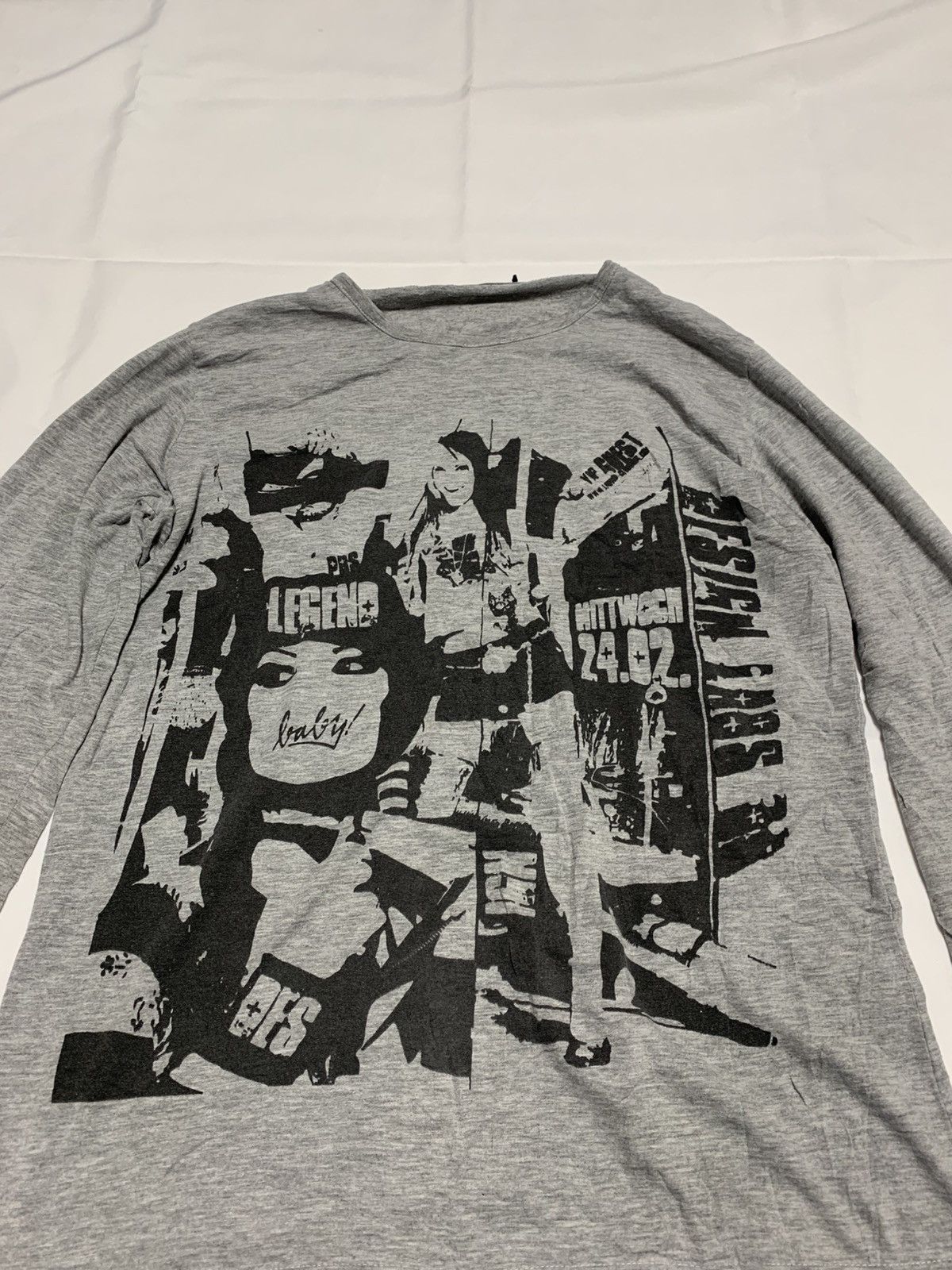 If Six Was Nine × Japanese Brand × Le Grande Bleu (L.G.B.) Vintage gothic longsleeve, punk, new rock, rock, y2k style Size L / US 10 / IT 46 - 4 Thumbnail