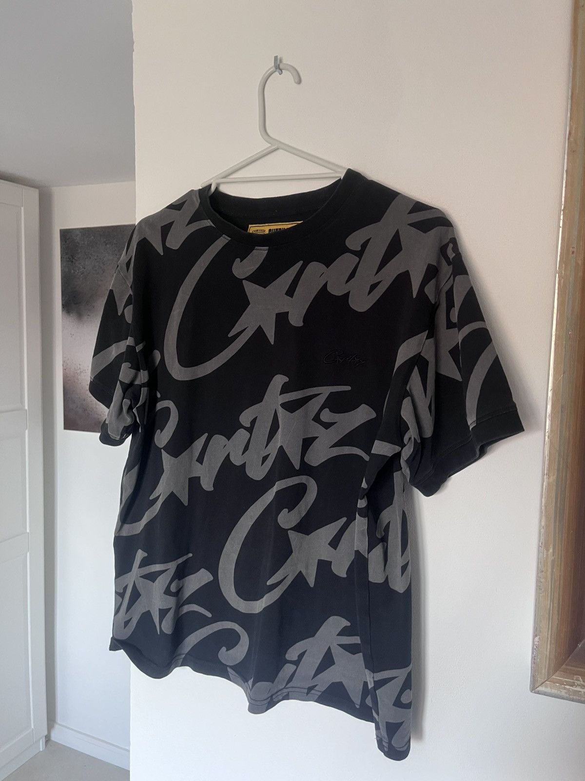 Corteiz Corteiz Chrome Allstarz Tee “Black” | Grailed
