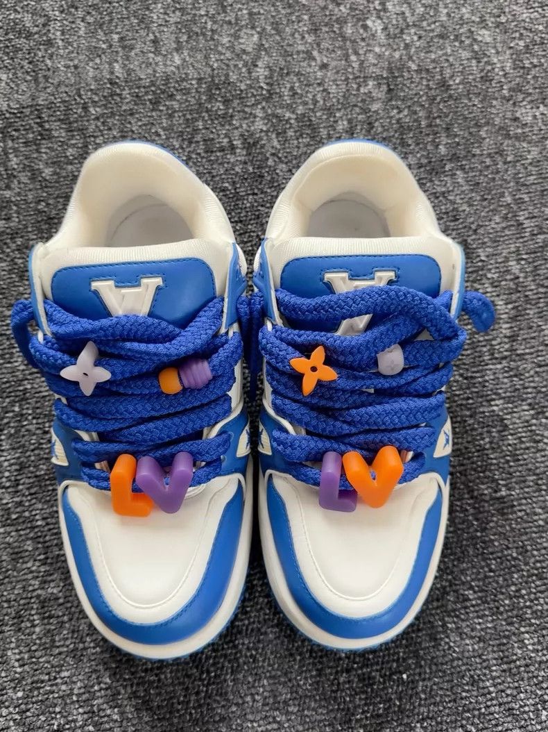 Louis Vuitton Louis Vuitton Trainer Maxi Small Fat Ding Low Top shoes Size US 7.5 / EU 40-41 - 1 Thumbnail