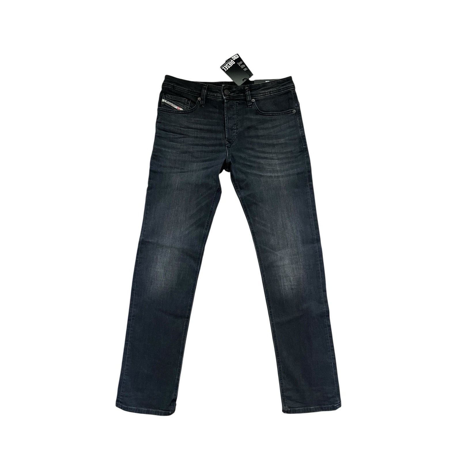 Diesel Diesel Mens Safado Straight Fit Jeans RB063 Black Size 32/30 Size US 32 / EU 48 - 1 Thumbnail