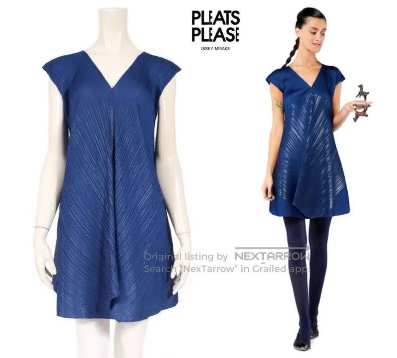 Issey Miyake Issey Miyake Manta Ray Deformable Dress Size XL / US 12-14 / IT 48-50 - 2 Thumbnail