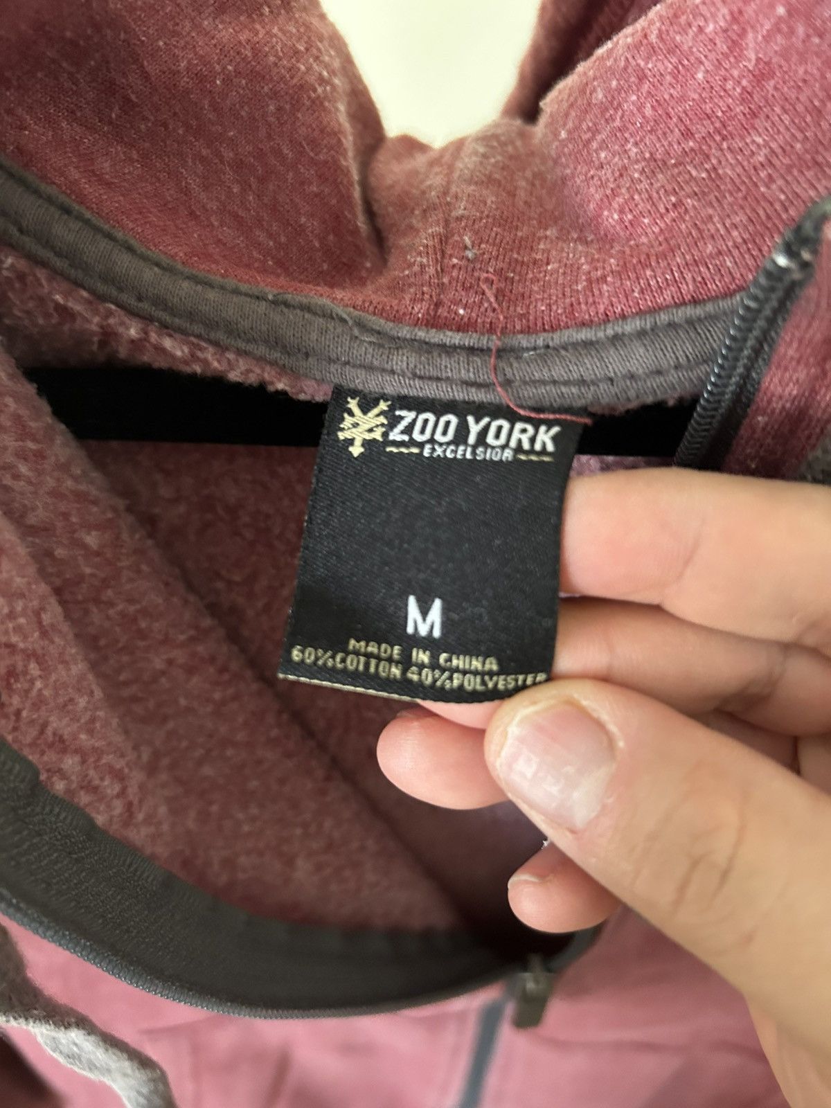 Vintage ZooYork Hoodie Size US M / EU 48-50 / 2 - 3 Thumbnail