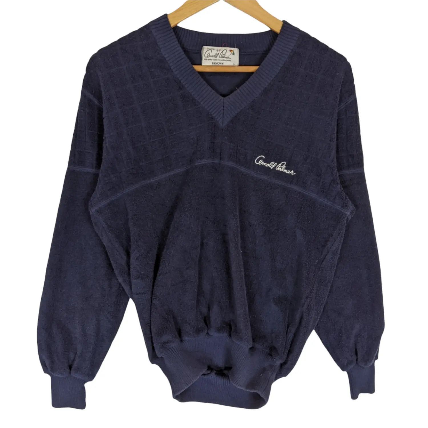 Japanese Brand × Vintage ARNOLD PALMER Sweater Knitwear Jumper Sweatshirt Size US M / EU 48-50 / 2 - 2 Thumbnail