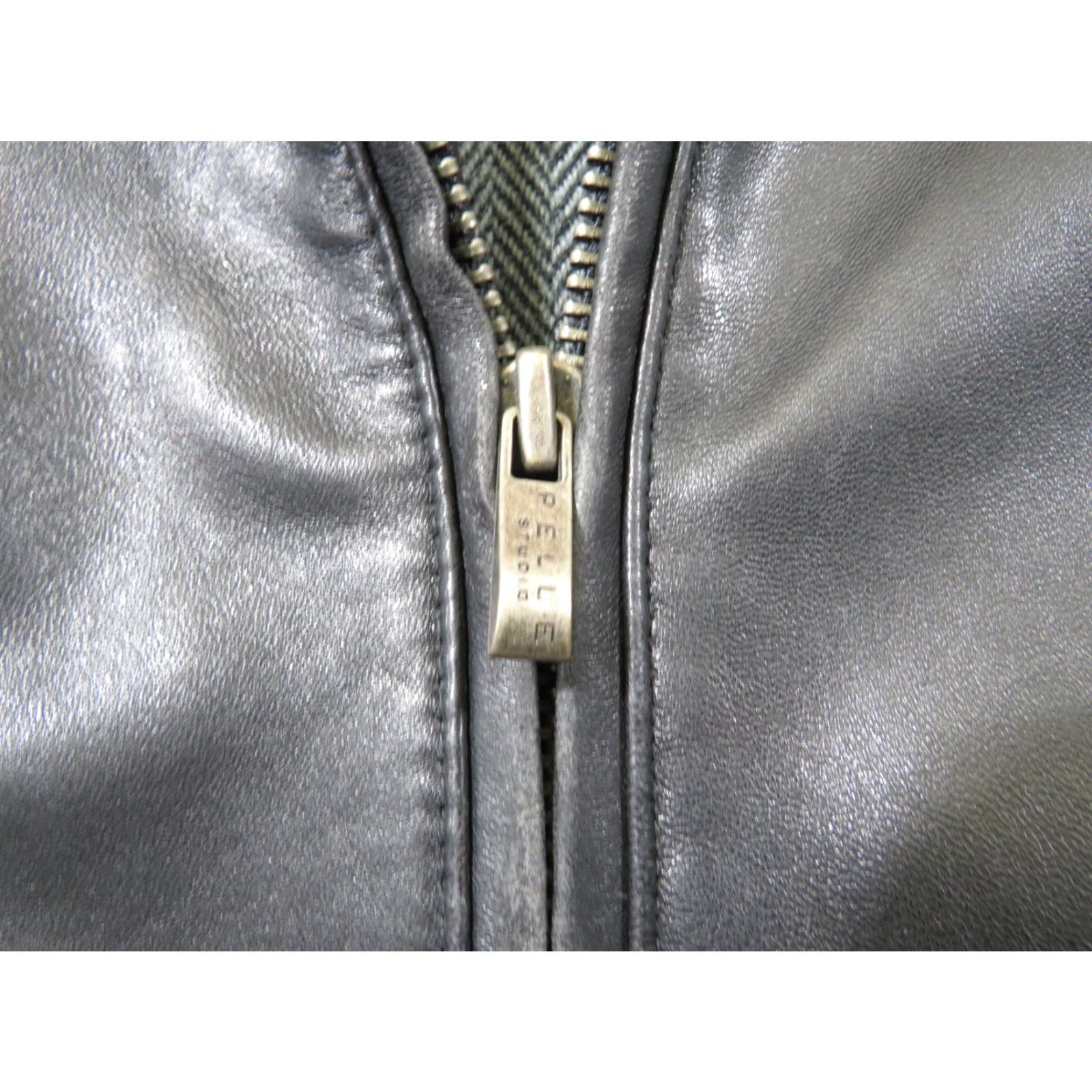 Vintage VINTAGE Wilsons Leather Pelle Studio Ultra Black Leather Jacket Removable Liner Men M Bomber Jacket Black Insulated Lined Zip Collared Mid-Length Size US M / EU 48-50 / 2 - 5 Thumbnail