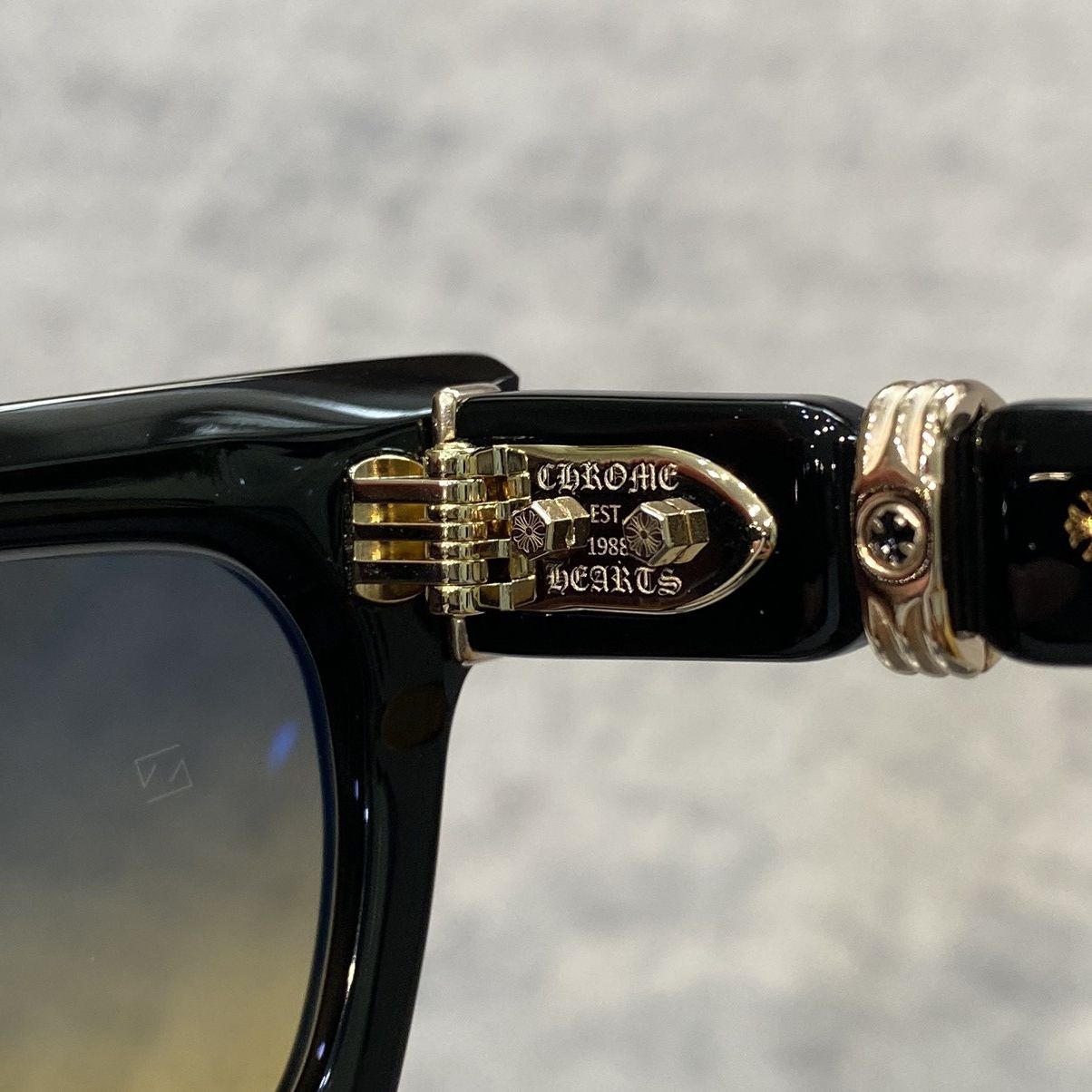 Chrome Hearts CHROME HEARTS CLITERALLY BLACK-18KGP Size ONE SIZE - 4 Thumbnail